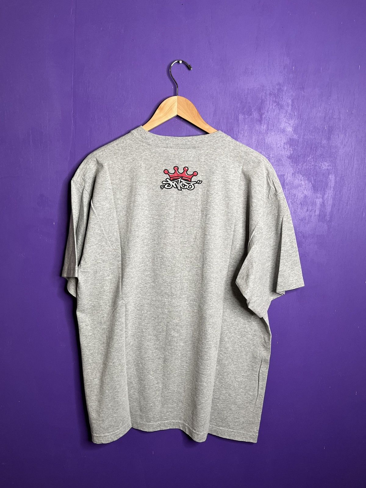 JNCO × Vintage Vintage ‘00s JNCO jeans skeleton/spine logo t-shirt Size US XL / EU 56 / 4 - 2 Thumbnail