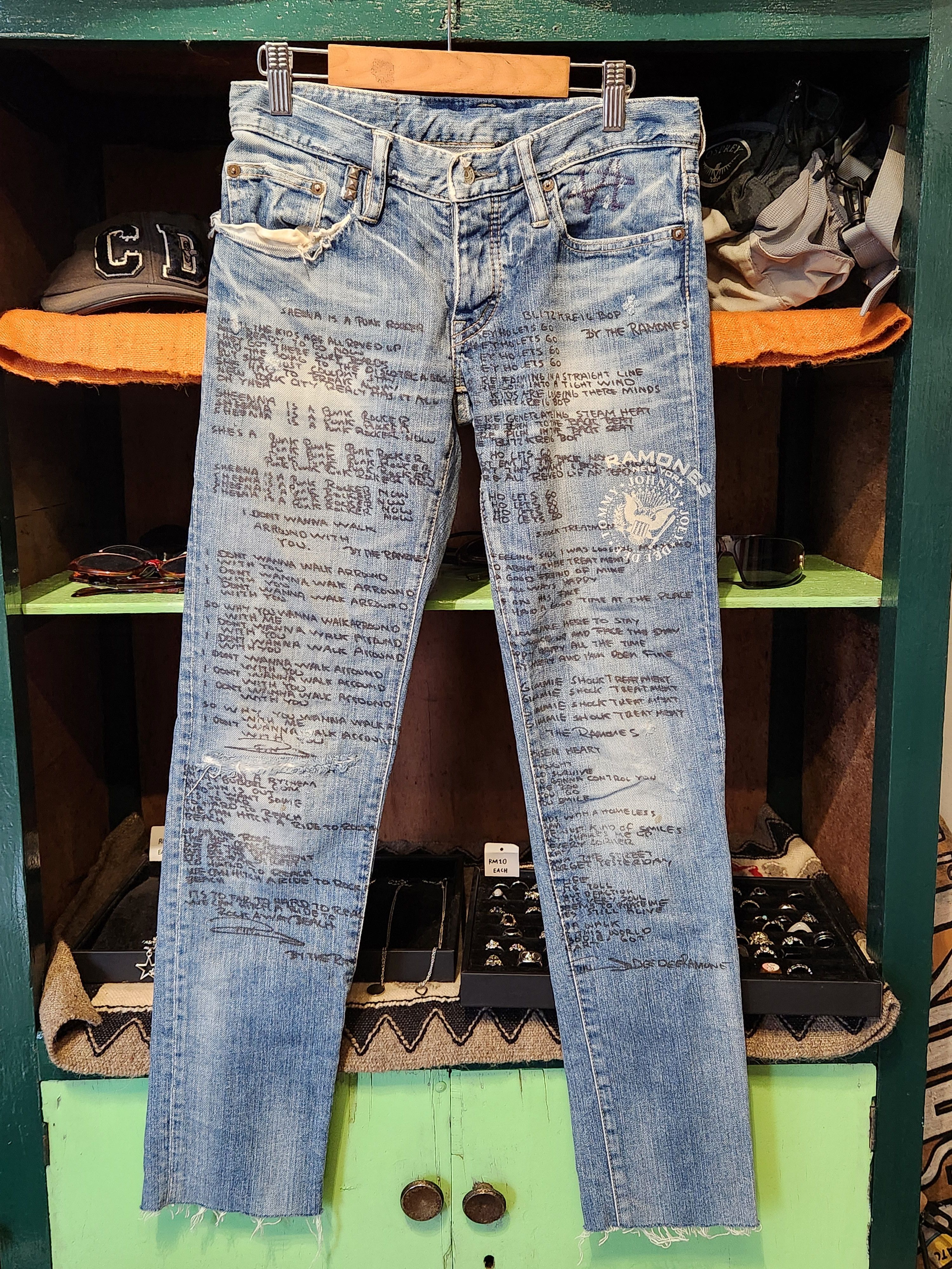 Hysteric Glamour Hysteric glamour ramones jeans Size 28" / US 6 / IT 42 - 1 Thumbnail