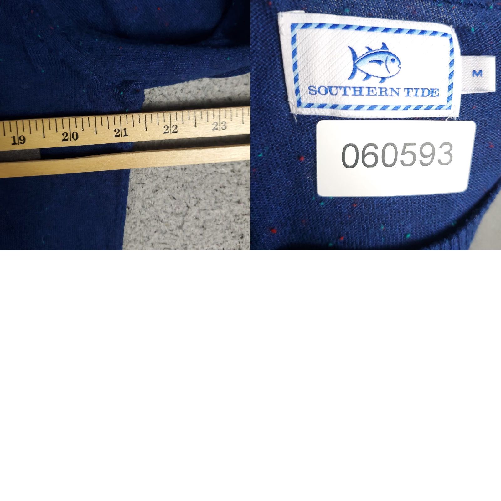 Southern Tide Southern Tide Sweater Medium Blue Lightweight Pullover Mens Classic Knit Size US M / EU 48-50 / 2 - 8 Thumbnail
