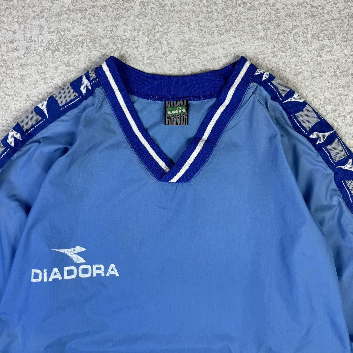 Diadora × Gear for Sports × Vintage 💥Vintage Diadora Football Windbreaker Size US L / EU 52-54 / 3 - 2 Thumbnail