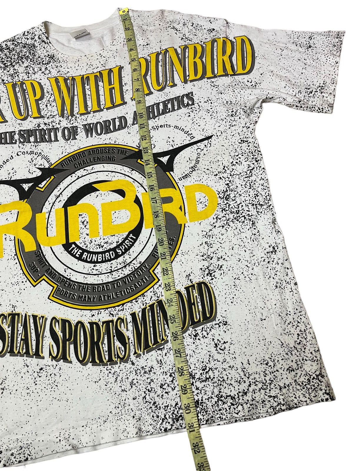 Vintage RARE🔥VINTAGE 90s RUNBIRD MIZUNO FULL PRINT T SHIRT Size US L / EU 52-54 / 3 - 10 Thumbnail