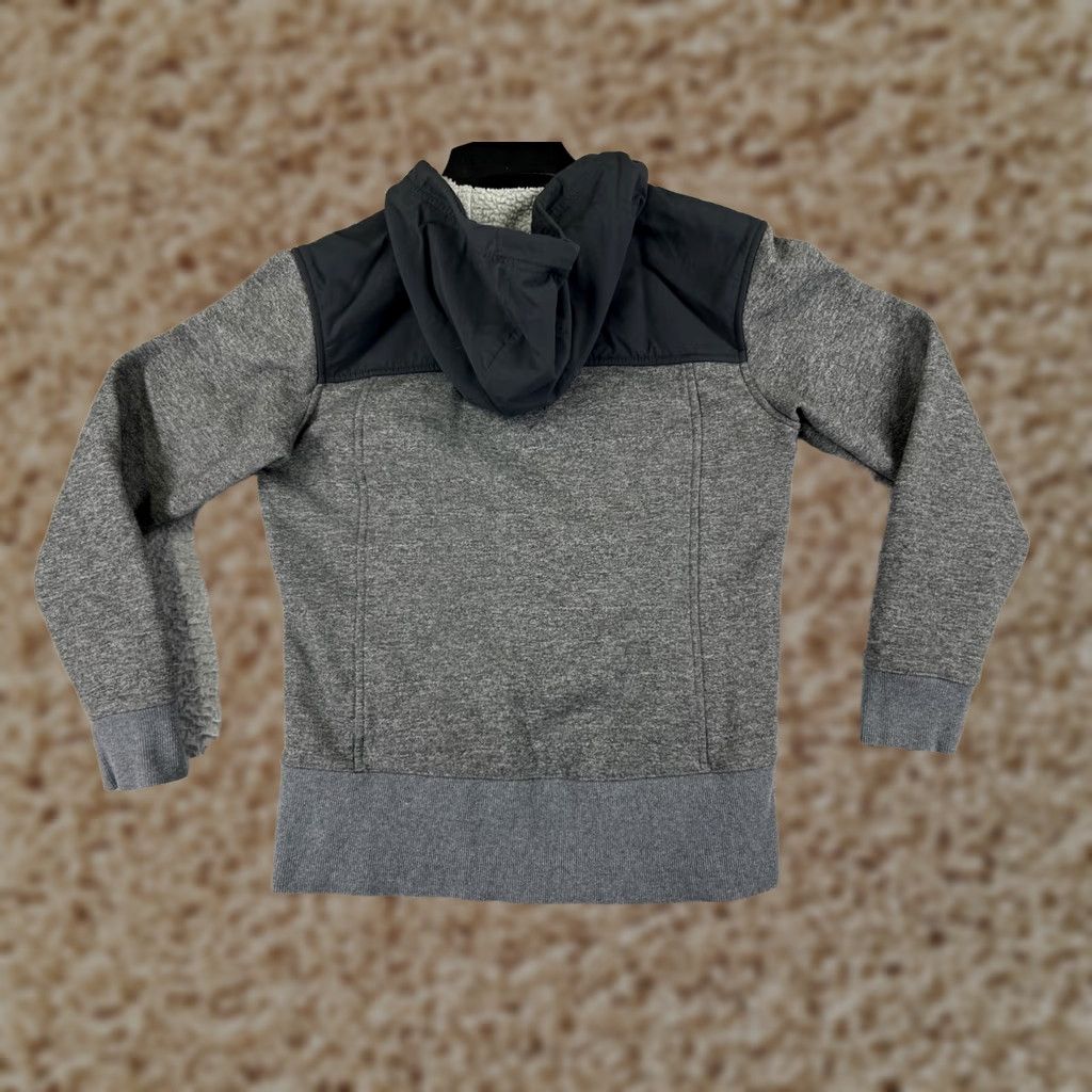 The North Face The North Face Sweater Womens Small Gray Hoodie 1/2 Zip Fleece Lined Polyester Size S / US 4 / IT 40 - 1 Thumbnail