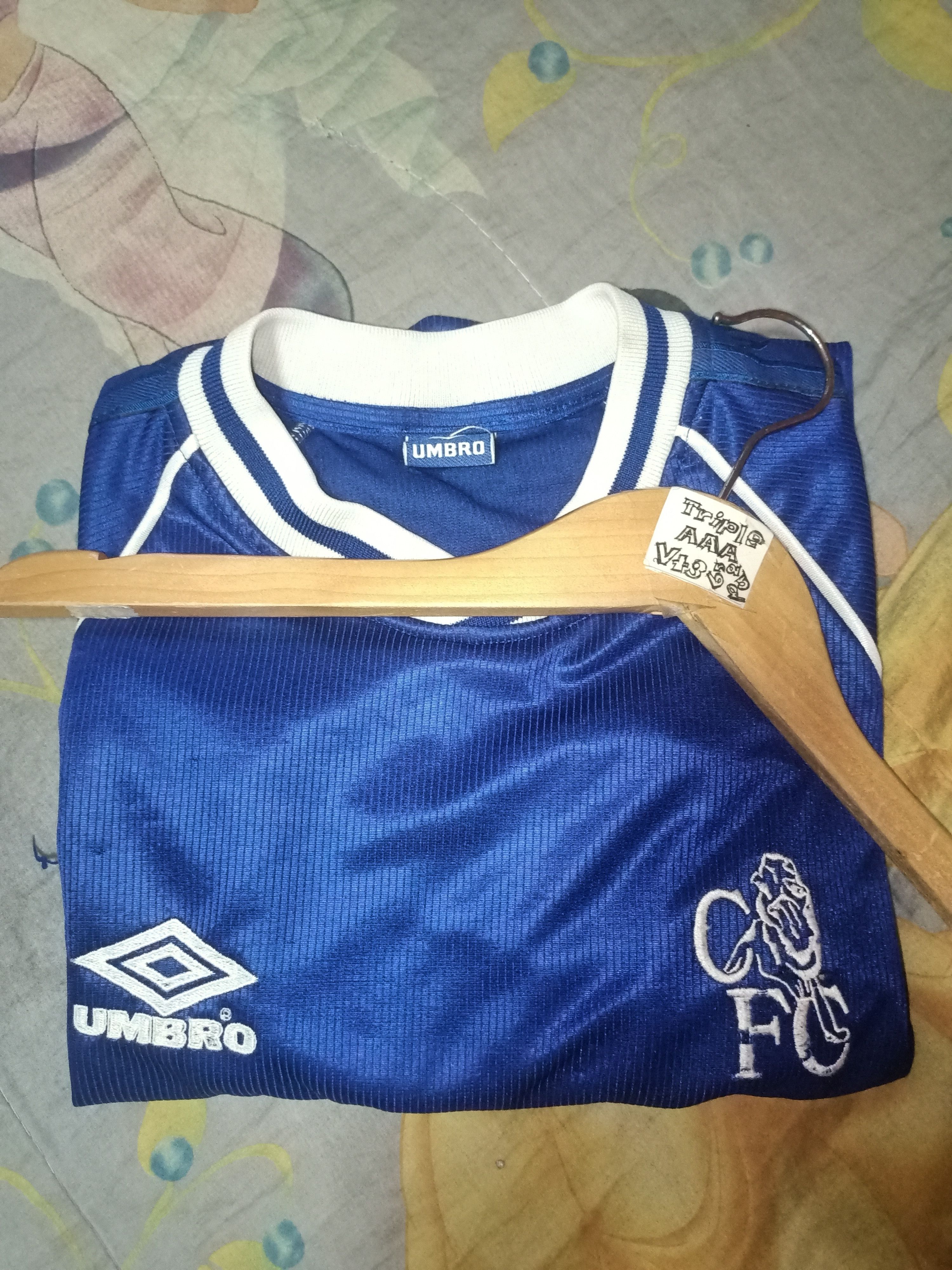Chelsea Soccer × Vintage Vintage Chelsea Home Kit 1999/2001Jersey Fans L Size US L / EU 52-54 / 3 - 1 Thumbnail
