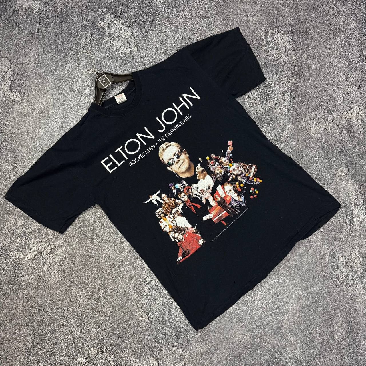 Band Tees Elton John Rocket Man 2008 Tour ©2007 Band Tour T-shirt Tee Size US L / EU 52-54 / 3 - 3 Thumbnail