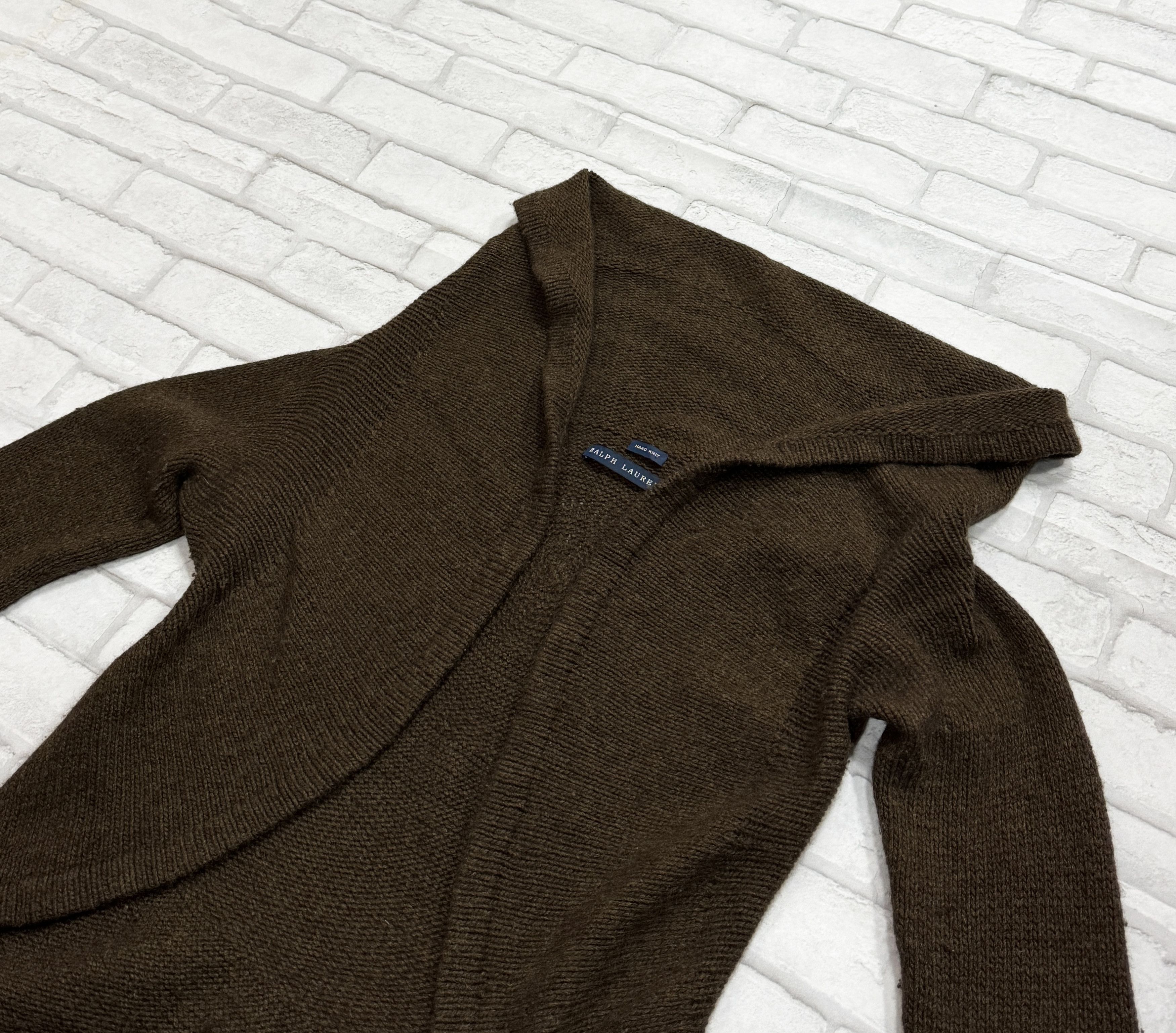 Polo Ralph Lauren Vintage Ralph Lauren Lauren Hand Knit Cashmere Wool Cardigan Size M / US 6-8 / IT 42-44 - 2 Thumbnail