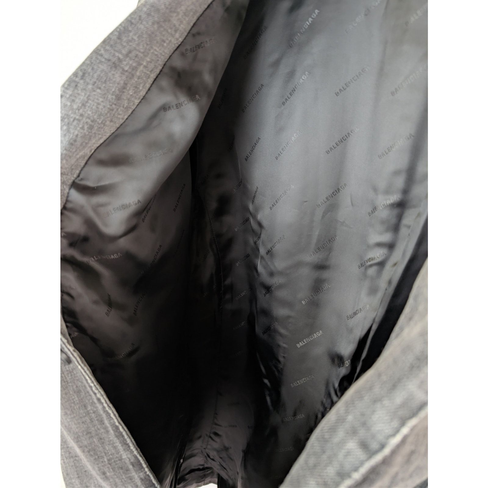 Balenciaga o1rshd1 Japanese Ring Black Denim Washed Jacket Wash Black Size US S / EU 44-46 / 1 - 10 Thumbnail