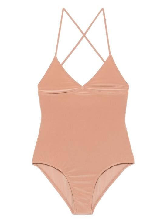 Norma Kamali NORMA KAMALI Women Bodysuit Tops KK125XPLP23 833 Beige Size M / US 6-8 / IT 42-44 - 1 Thumbnail