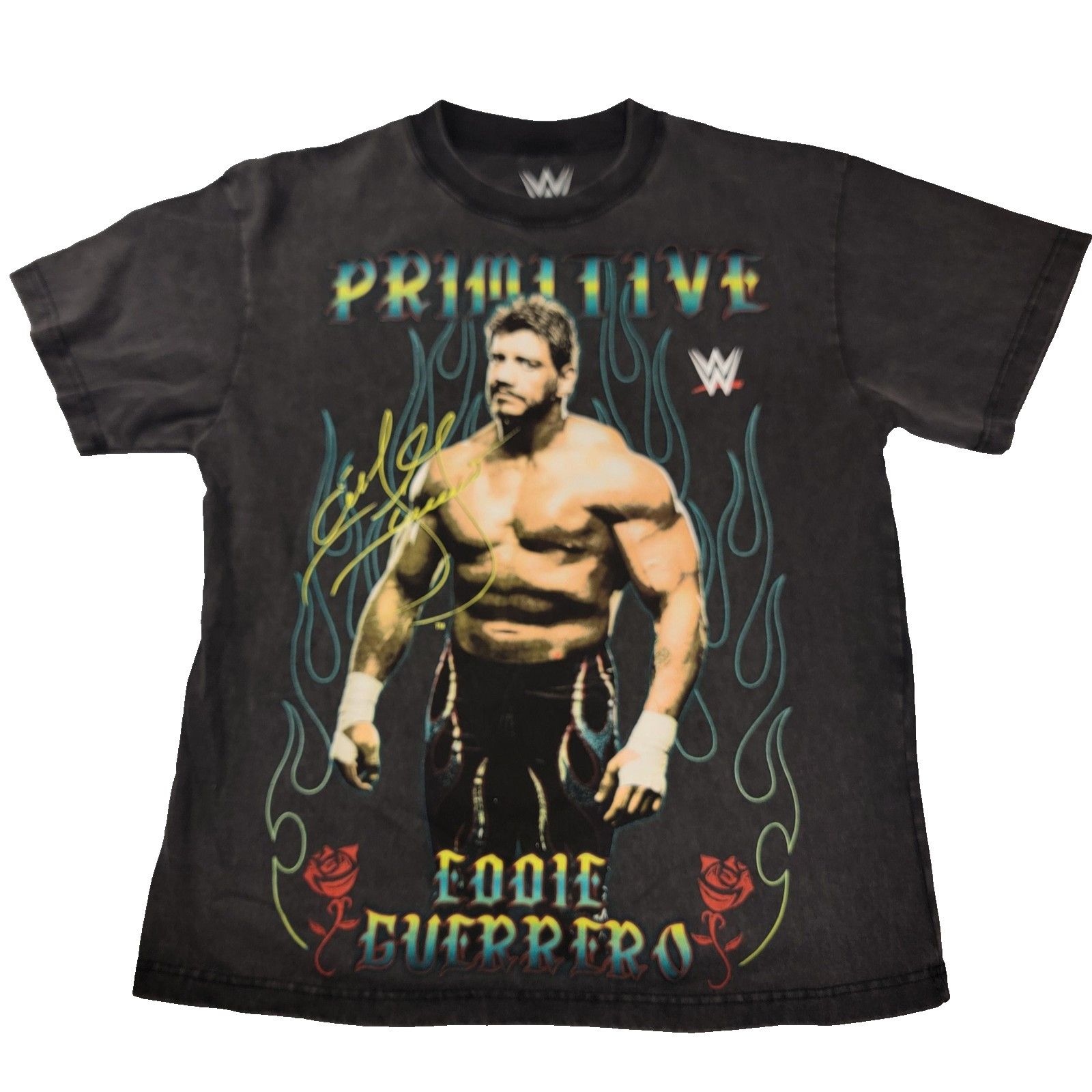 Primitive WWE Mens Med Eddie Guerrero Primitive Wrestling T-Shirt 1032 Size US M / EU 48-50 / 2 - 1 Thumbnail