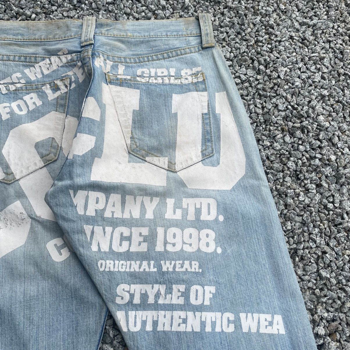 Japanese Brand CO&LU Daicock Style Jeans Size US 32 / EU 48 - 5 Thumbnail