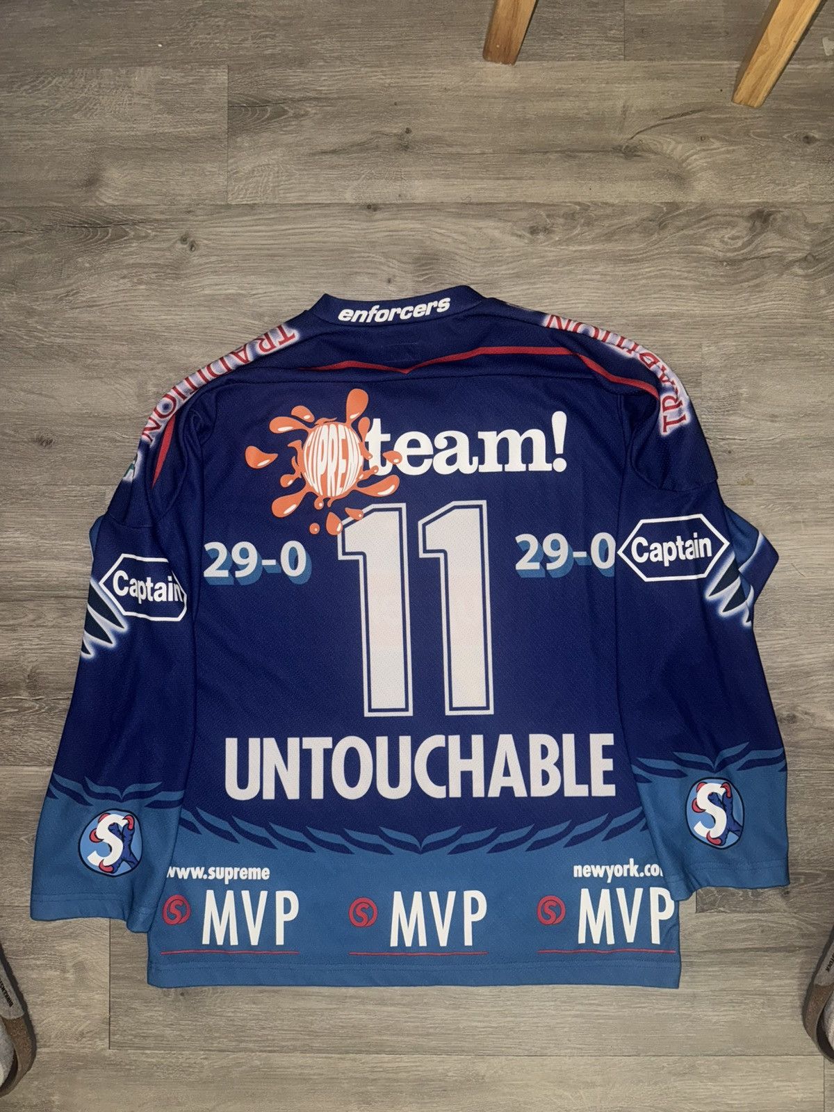 Supreme Supreme Eagle Moto Jersey Size US M / EU 48-50 / 2 - 4 Thumbnail