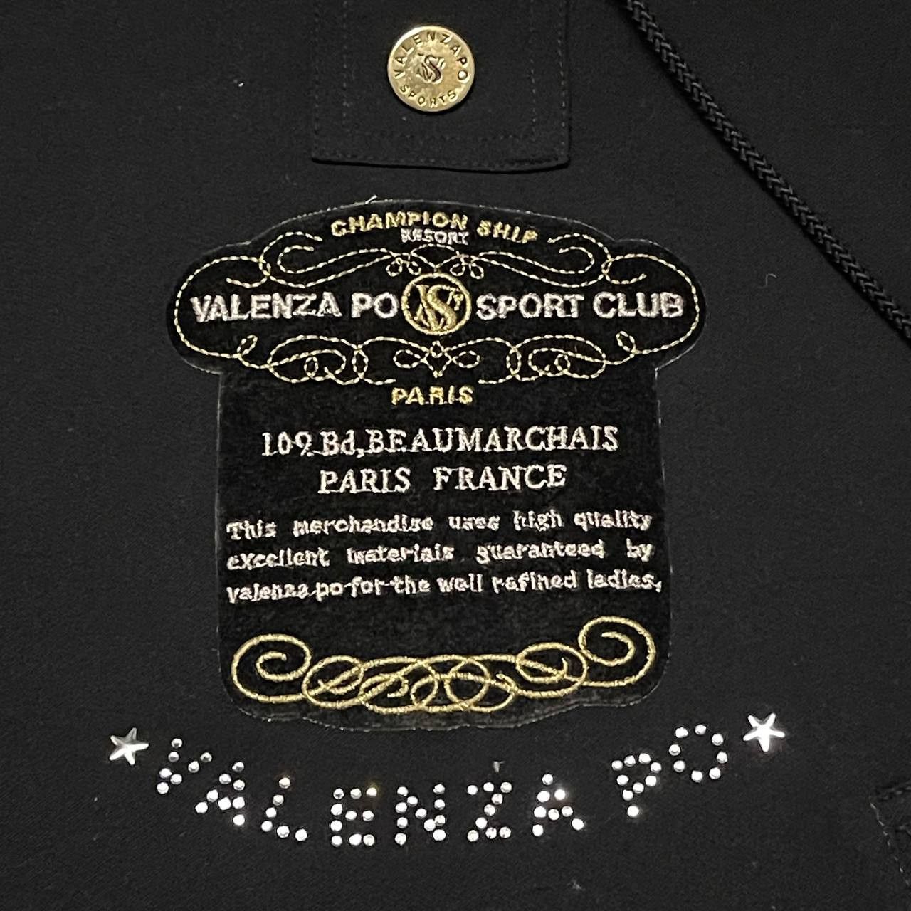 Japanese Brand Vintage Valenza Po Paris Bomber Style Jacket Hoodie Size US L / EU 52-54 / 3 - 6 Thumbnail