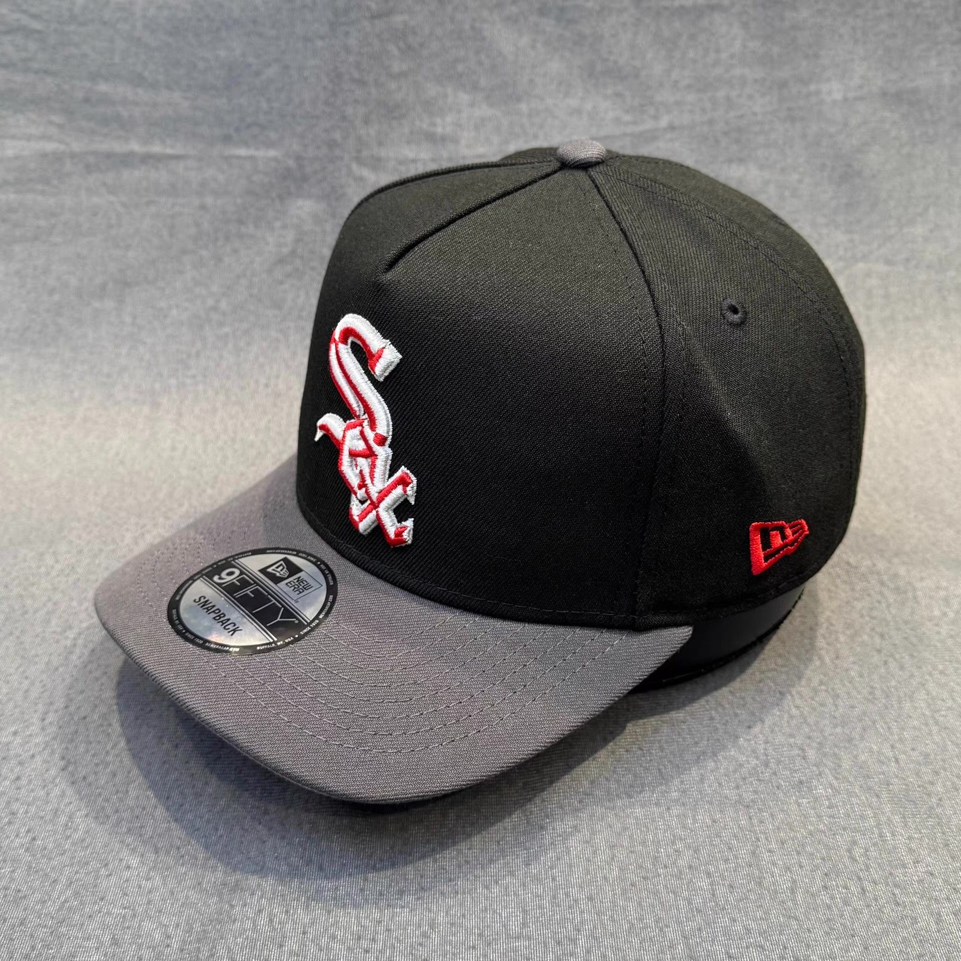 New Era New Era Baseball Cap Flat Brim Hat Q5 Size ONE SIZE - 3 Thumbnail