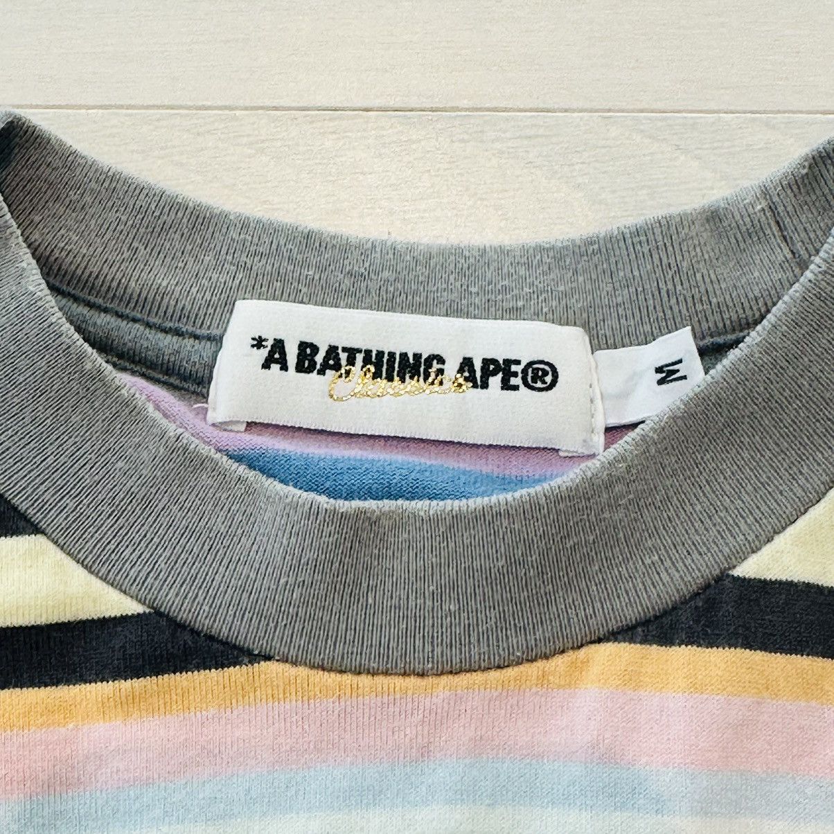 Nigo MULTI COLOR STRIPE TEE Size US M / EU 48-50 / 2 - 4 Thumbnail