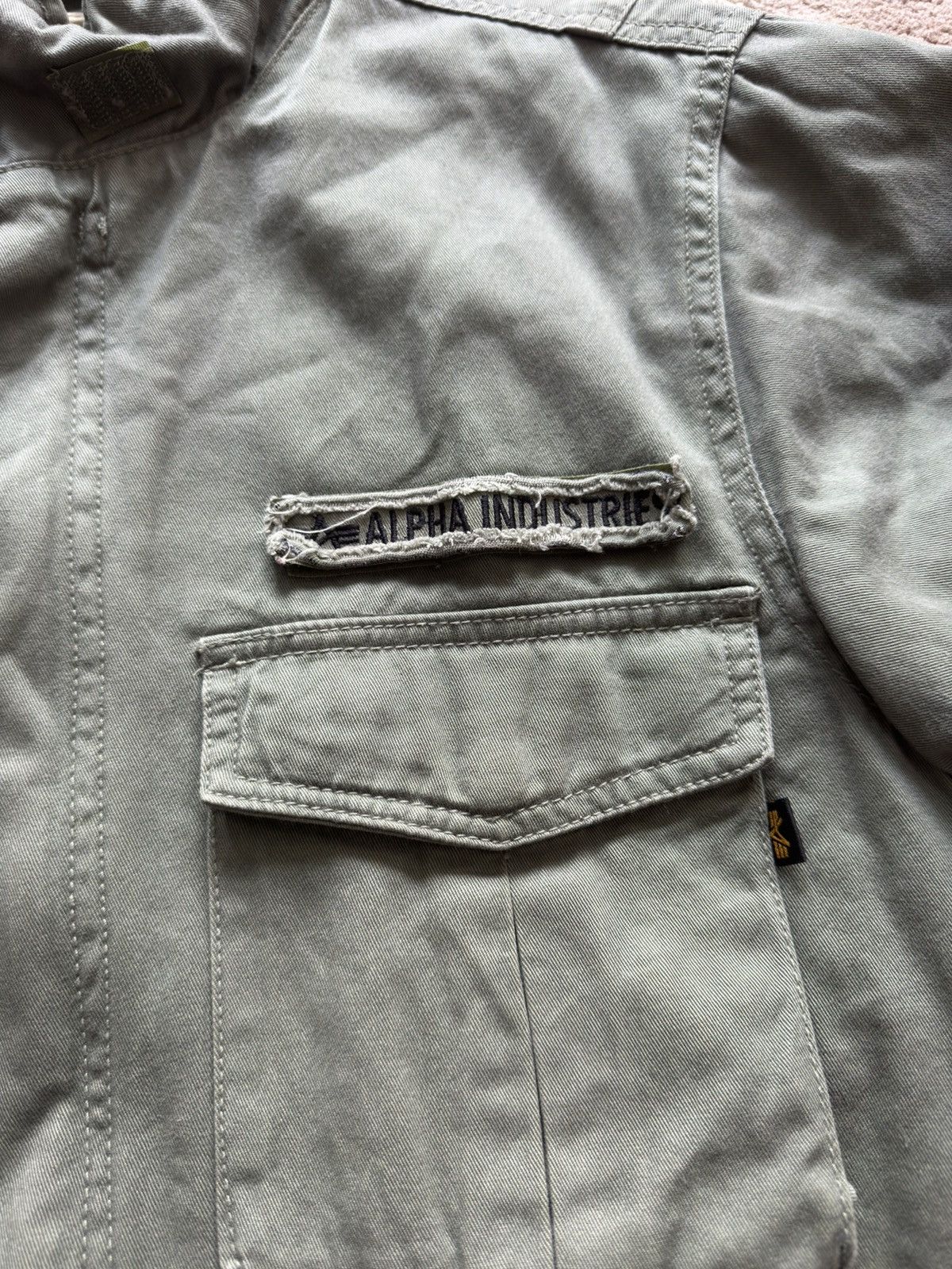 Alpha Industries M65 Alpha Industries Utility Military Jacket Vintage USA Size US S / EU 44-46 / 1 - 4 Thumbnail