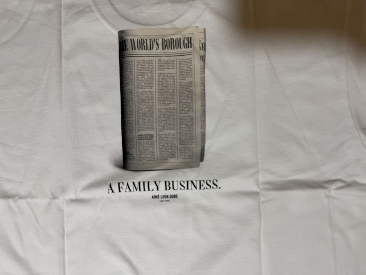 Aime Leon Dore Aime Leon Dore ALD The World’s Borough Tee Newspaper XXL Size US XXL / EU 58 / 5 - 8 Thumbnail
