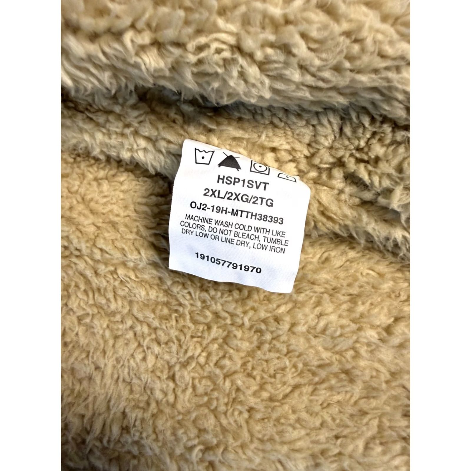 Wrangler VINTAGE Wrangler Jacket Men 2XL Brown Flannel Work SHACKET Sherpa Lined Dark Wash Shacket Size US XXL / EU 58 / 5 - 7 Thumbnail