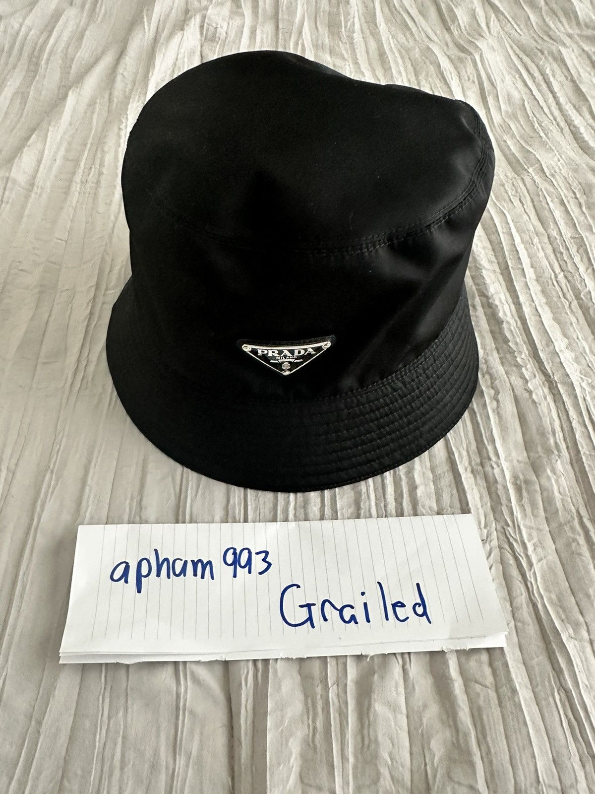 Prada Prada Re-Nylon Bucket Hat | Grailed