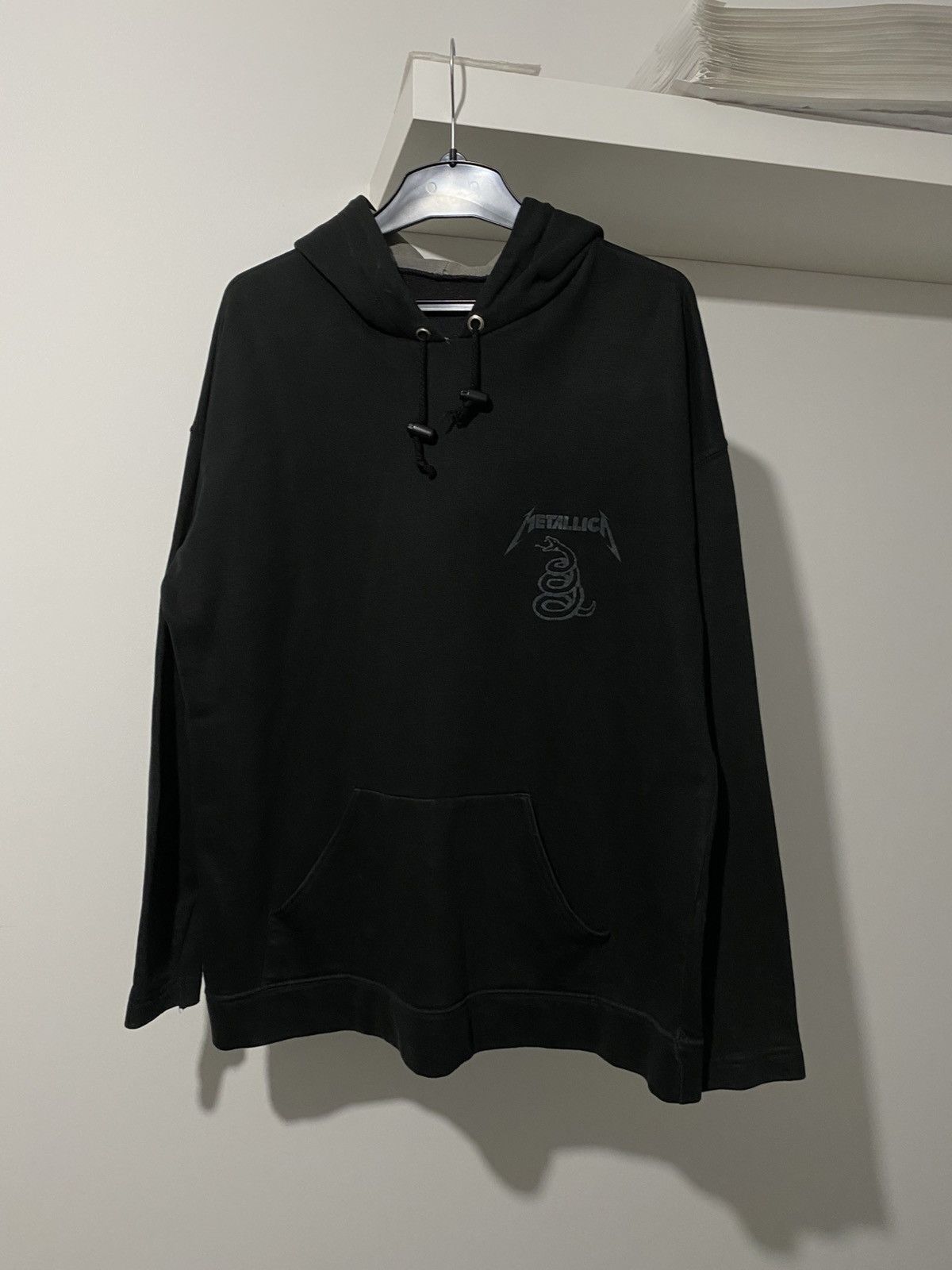 Band Tees × Metallica × Vintage Metallica Snake Hoodie L Boxy Fit vintage metal alternative Size US L / EU 52-54 / 3 - 16 Thumbnail