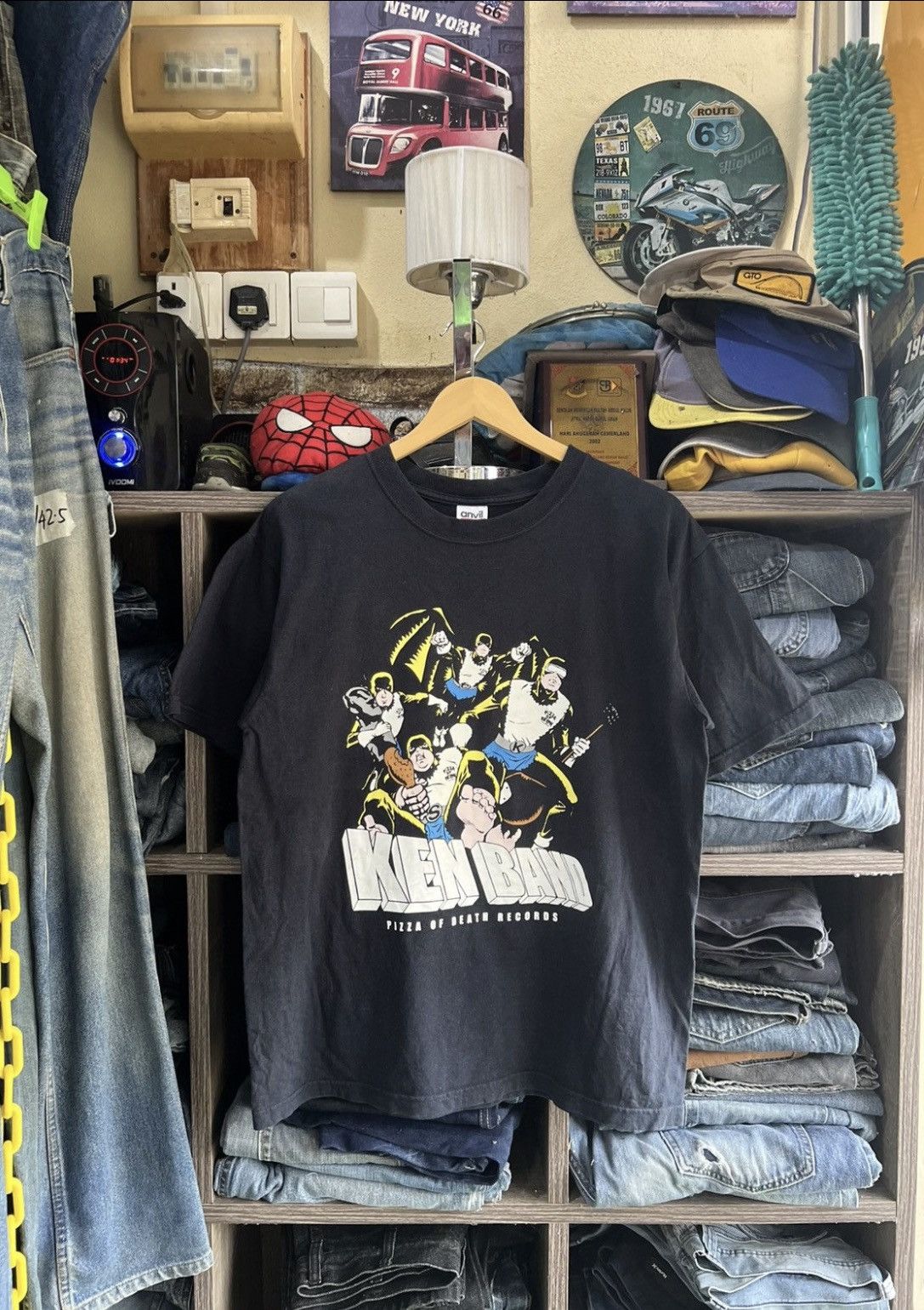 Band Tees 🔥Vintage Anvil Kien Band Pizza of Death Records Tee Size US M / EU 48-50 / 2 - 3 Thumbnail