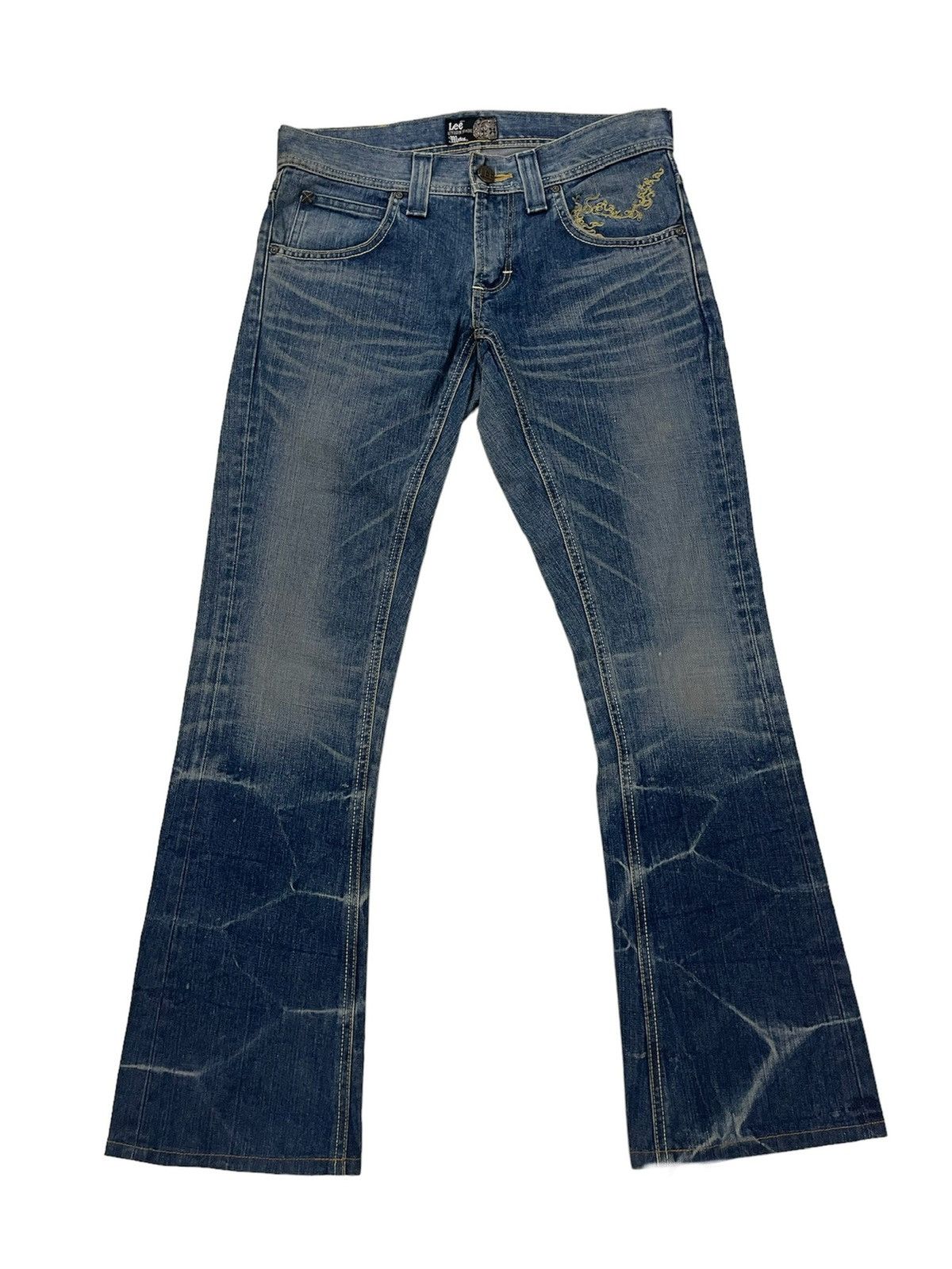 Vintage FLARE JEANS MIDAS x LEE Union Made Bootcut Distressed