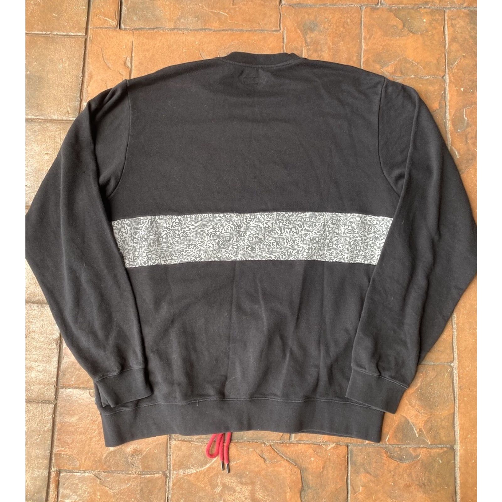 Vintage Cookies Barcode Crewneck Sweatshirt 3XL Black Pockets Streetwear Shirt Men Pullover All Seasons Graphic Print Logo Sweatshirt Cookies 3XL Mens Black Size US XXL / EU 58 / 5 - 5 Thumbnail