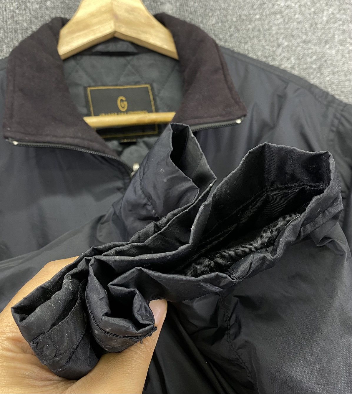 Japanese Brand Vintage Gianni Valentino Black Jacket Size US M / EU 48-50 / 2 - 12 Thumbnail