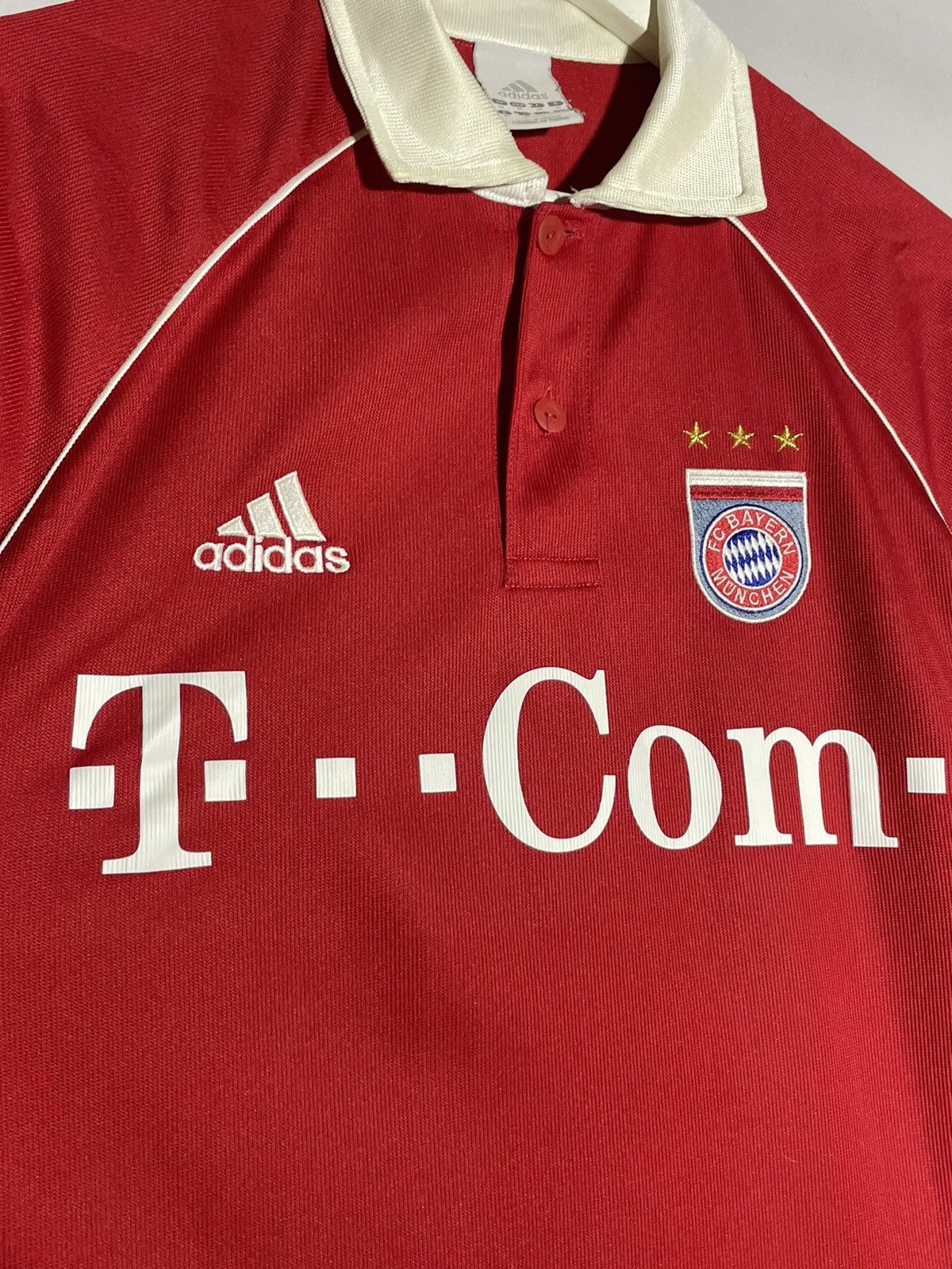 Vintage Bayern Munchen Adidas 2005/06 Vintage Home Football Shirt Size US M / EU 48-50 / 2 - 4 Thumbnail