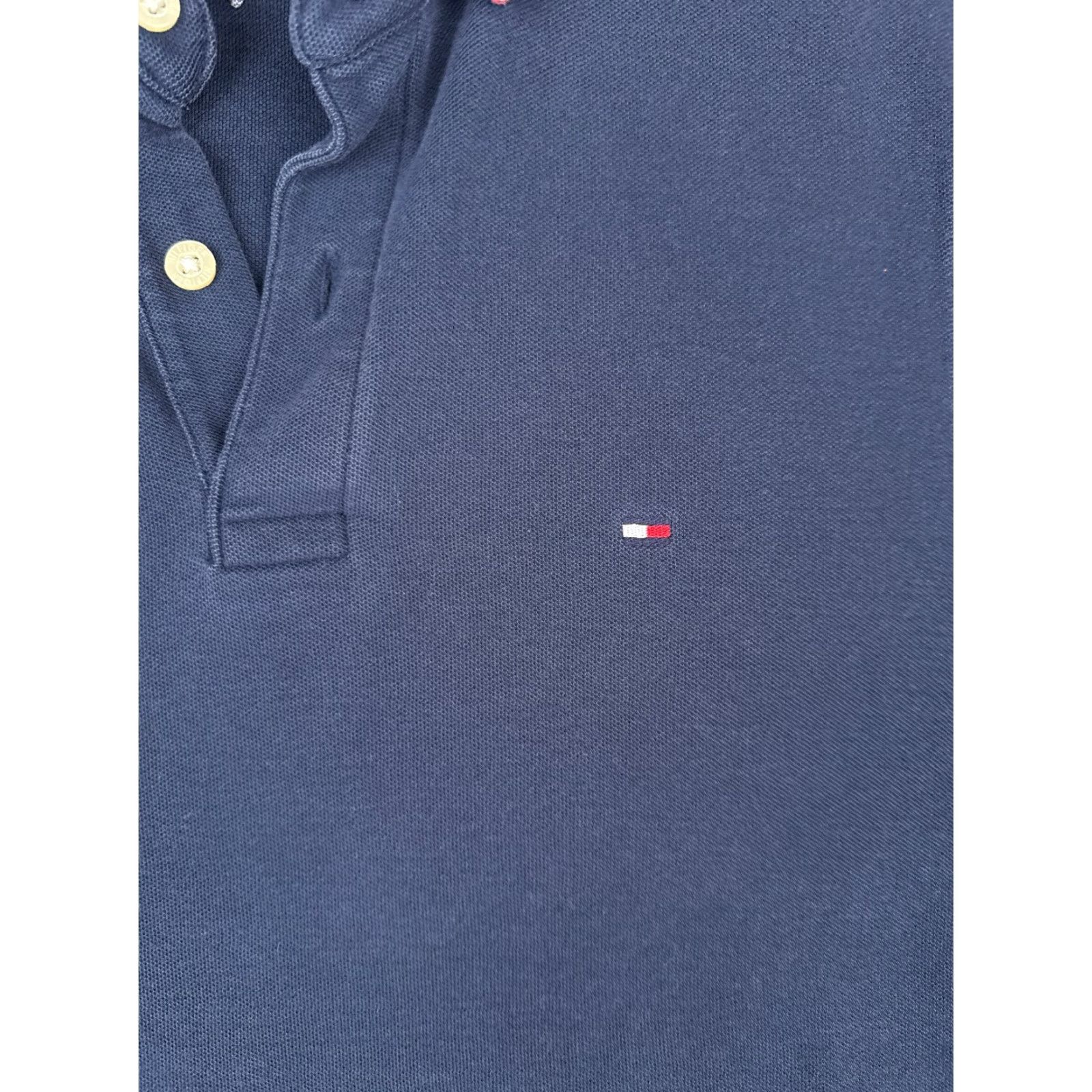 Tommy Hilfiger Tommy Hilfiger Polo Shirt Mens Small Blue Cotton Short Sleeve Golf Casual Activewear Size US S / EU 44-46 / 1 - 6 Thumbnail