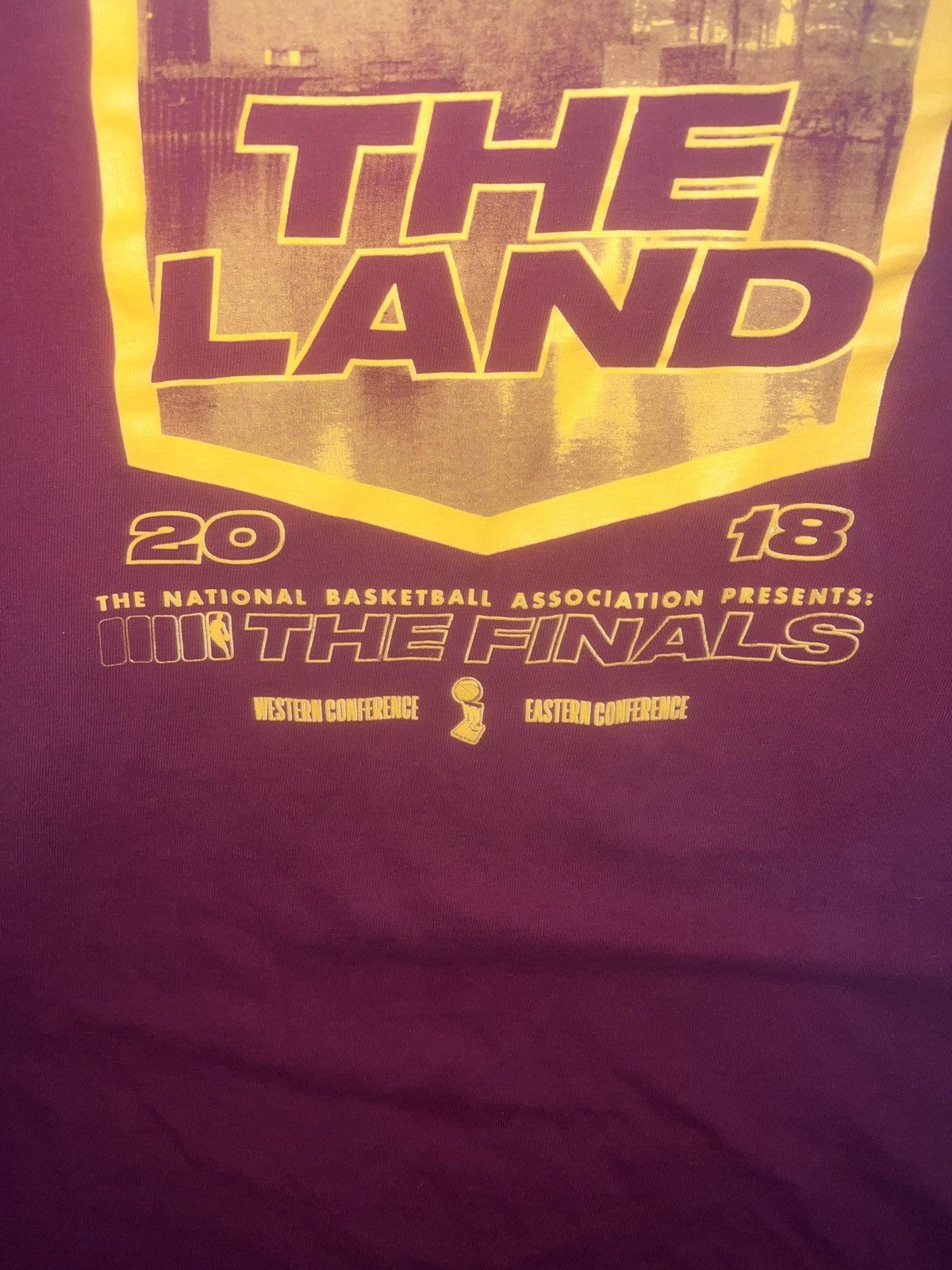 Nike Nike Dri-Fit NBA 2018 Finals Cleveland Cavaliers The Land T Size US XXL / EU 58 / 5 - 4 Thumbnail