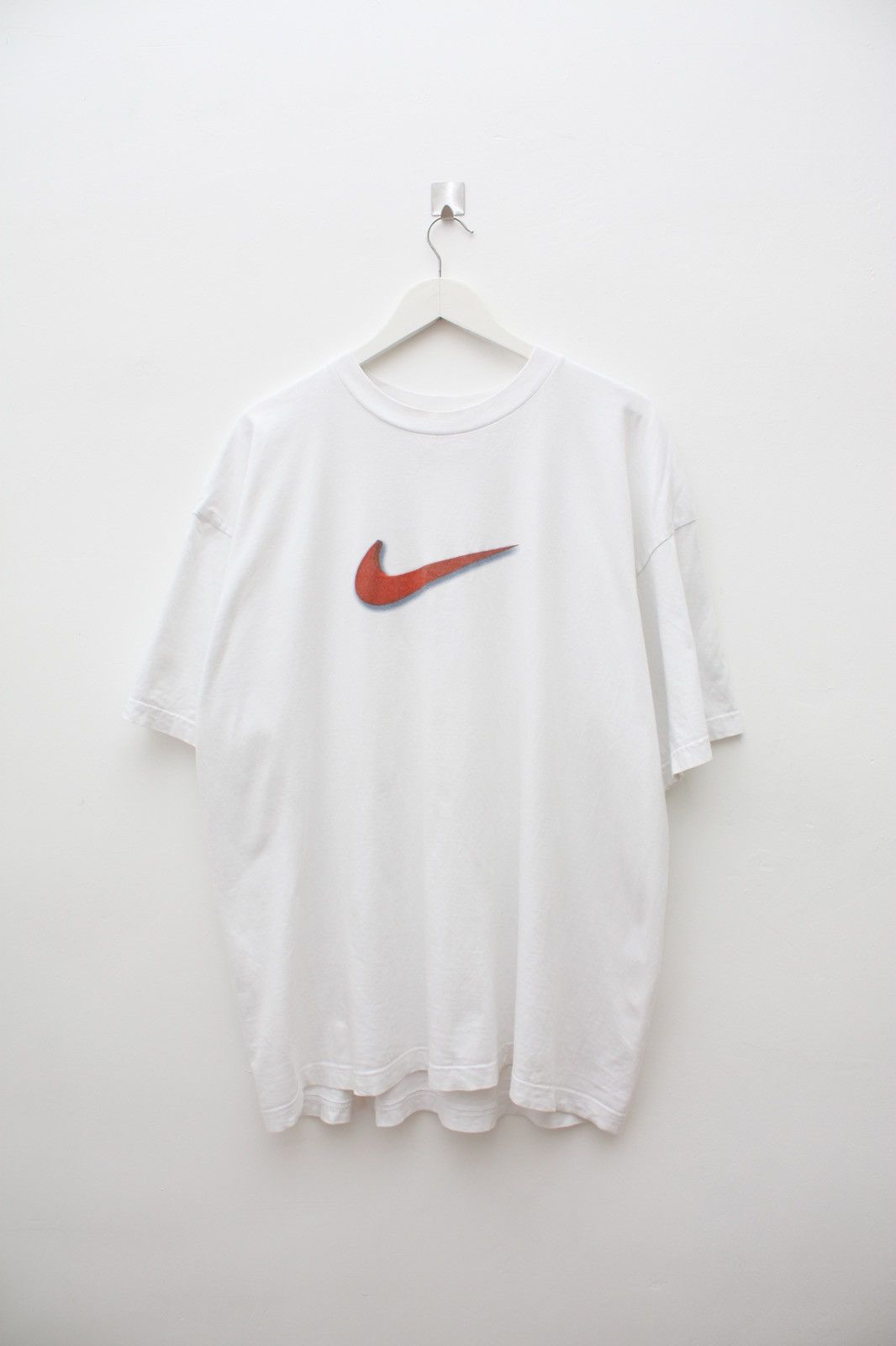 Nike Vintage Nike Big Swoosh Tee Size US XXL / EU 58 / 5 - 3 Thumbnail