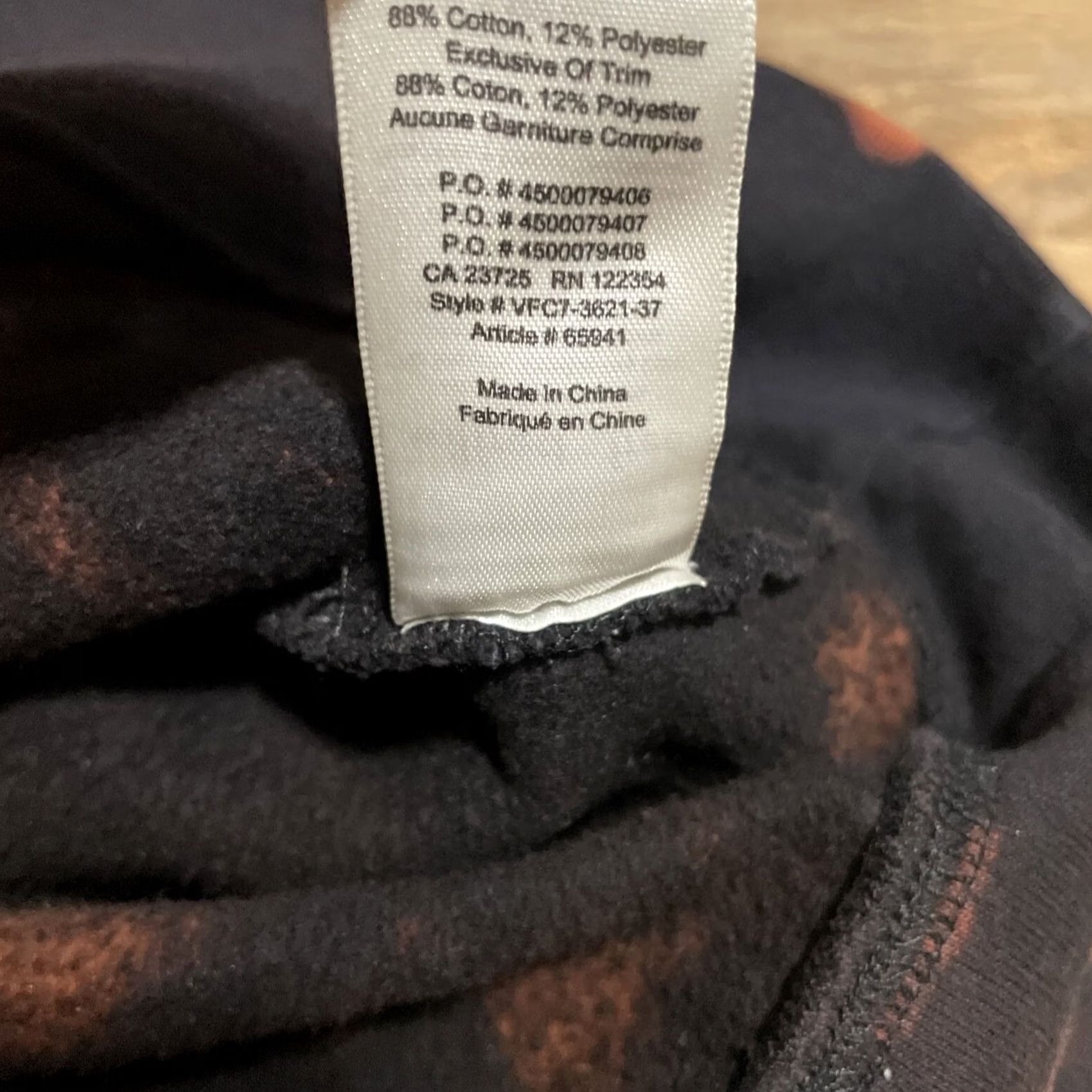 Aritzia Wilfred Free Graffiti Print Cropped Pullover Fleece Hoodie Womens XXS Pullover Cropped Hoodie Multicolor Tie Dye City Grunge Rock Hip Hop 2XS Womens Size XXS / US 00 / IT 34 - 6 Thumbnail