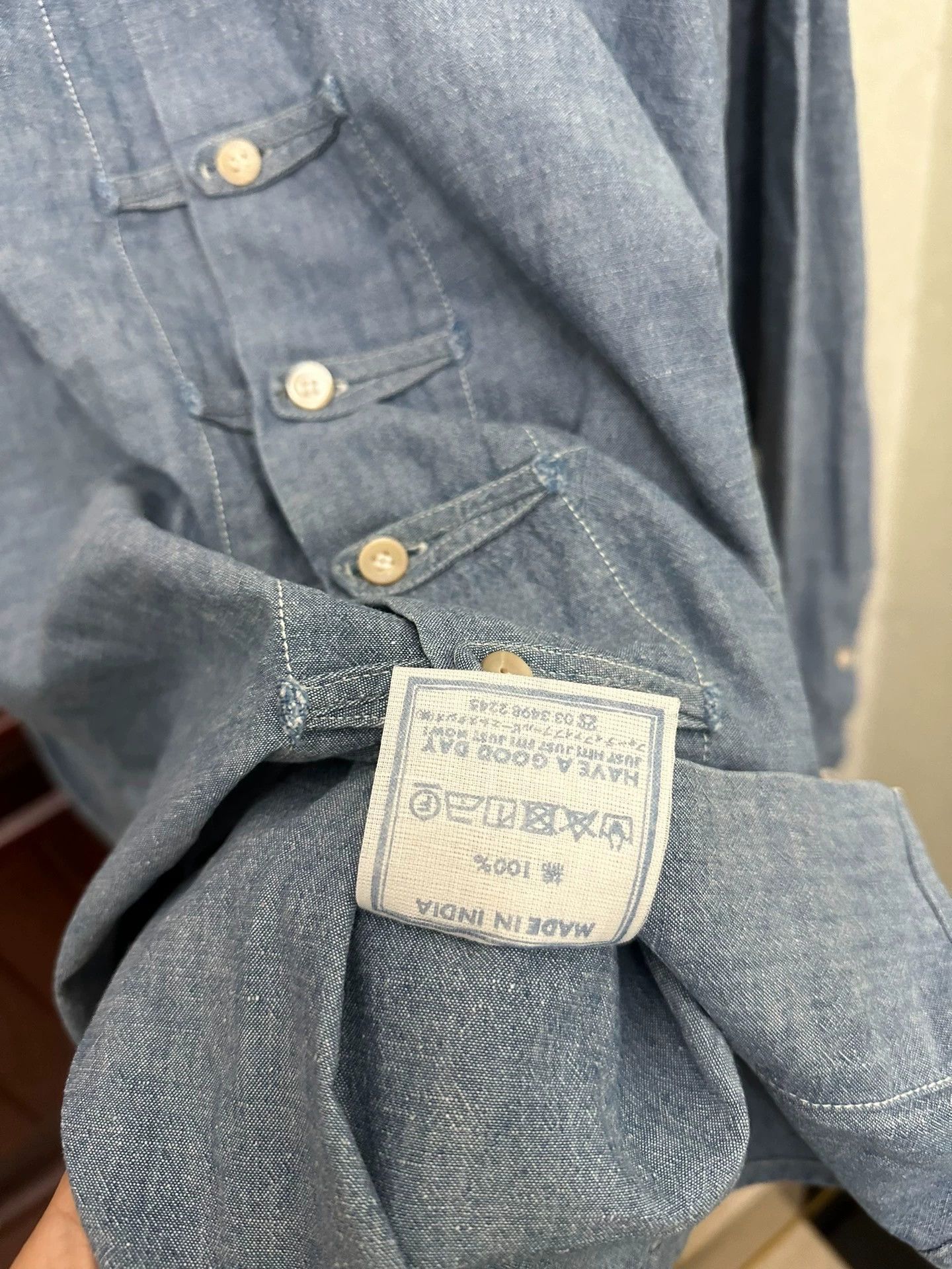 Other 45R blue dyed shirt Size XXS / US 00 / IT 34 - 6 Thumbnail