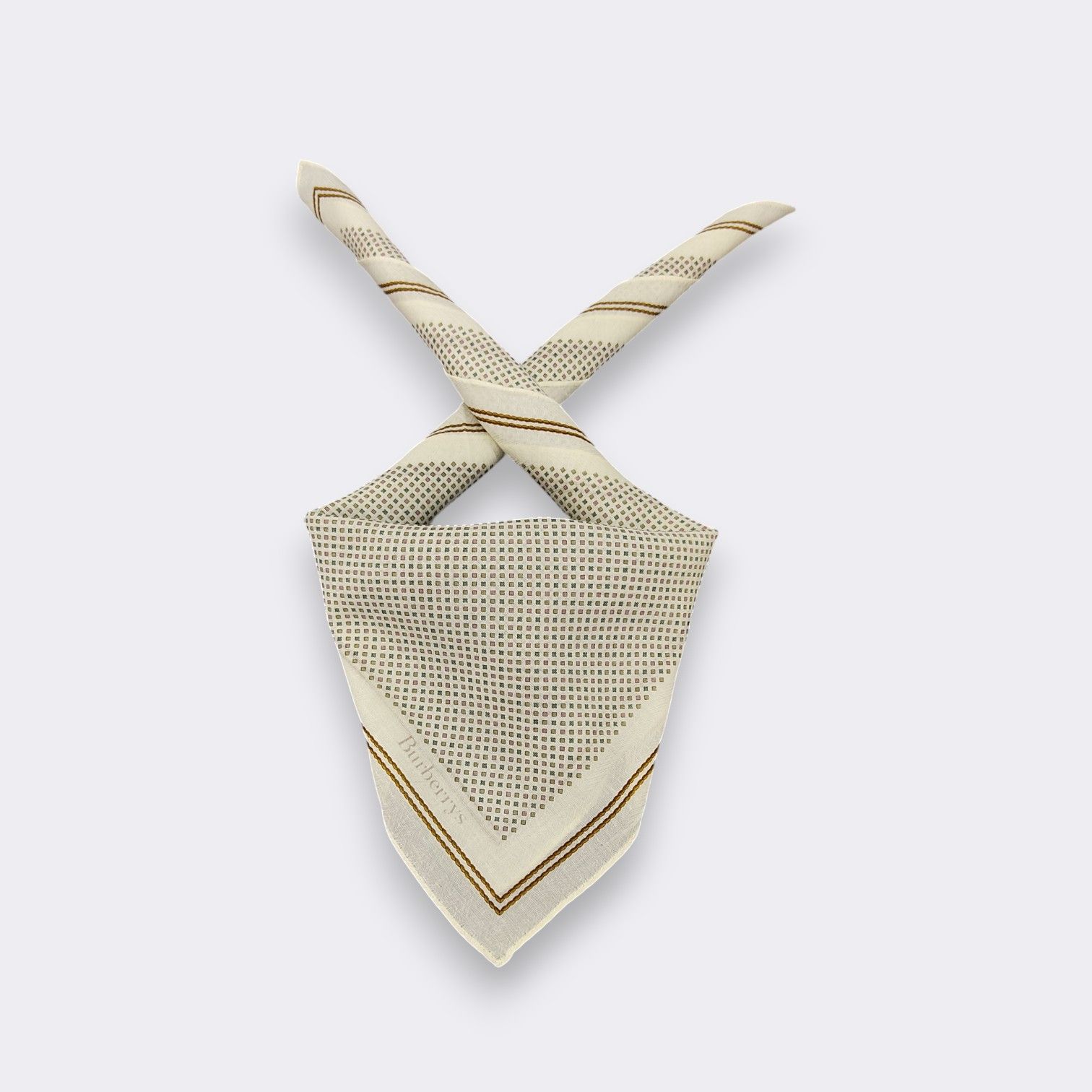Burberry Vintage Burberry Handkerchief Neckerchief Bandana H293M Size ONE SIZE - 1 Thumbnail