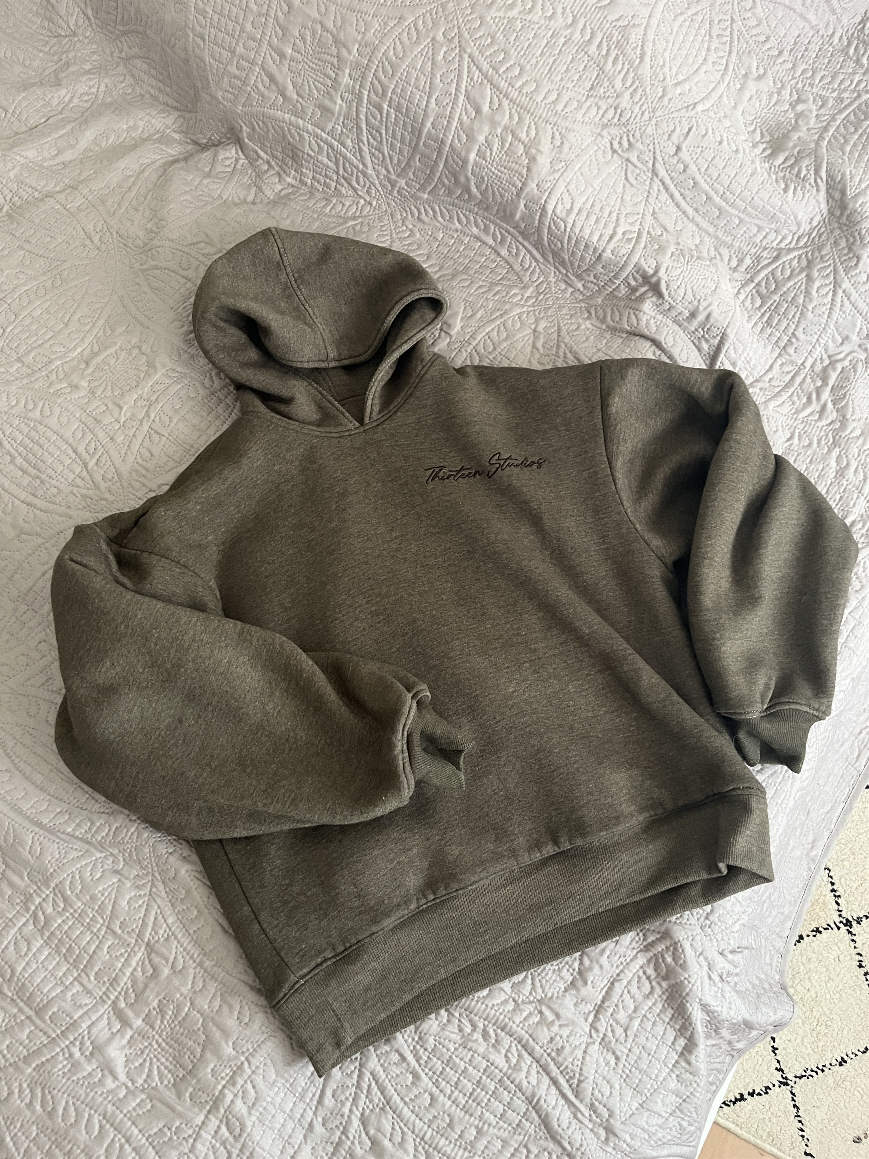 Thirteen Studios Thirteen Studios Two Layer Hoodie Washed Brown Size US XL / EU 56 / 4 - 2 Thumbnail