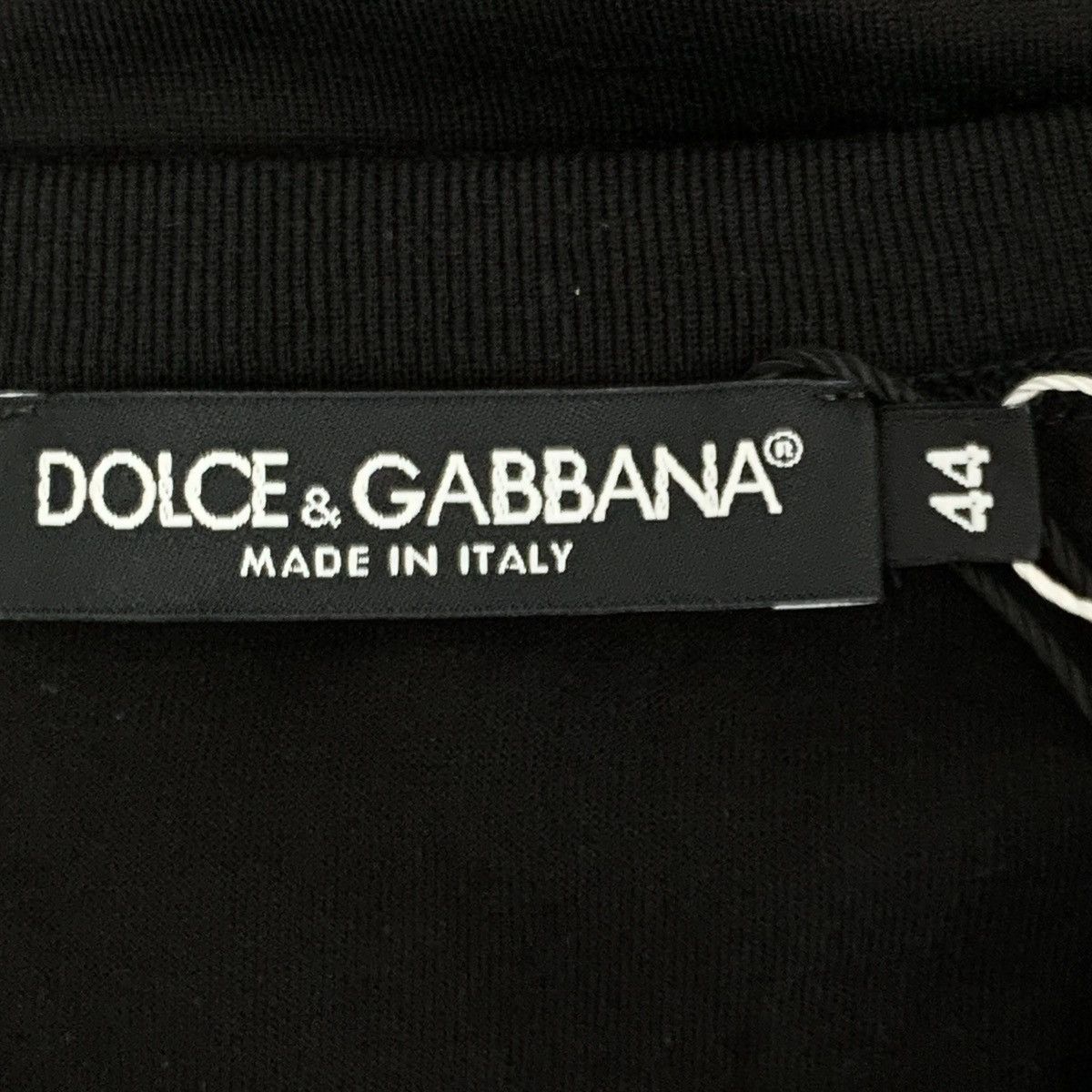 Dolce & Gabbana Dolce & Gabbana Black Crown Embroidered Short Sleeve K26WX Size US XS / EU 42 / 0 - 5 Thumbnail