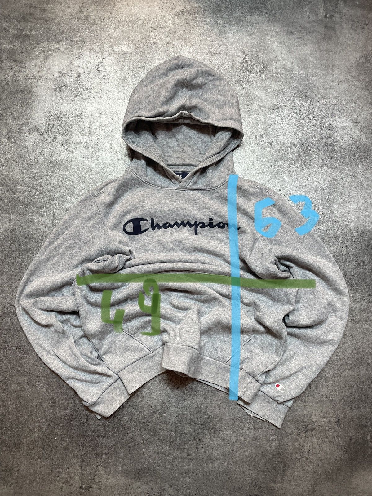 Champion 🔥Offers🔥Champion Hoodie Big Logo Spellout Hype Streetwear Size US XS / EU 42 / 0 - 10 Thumbnail