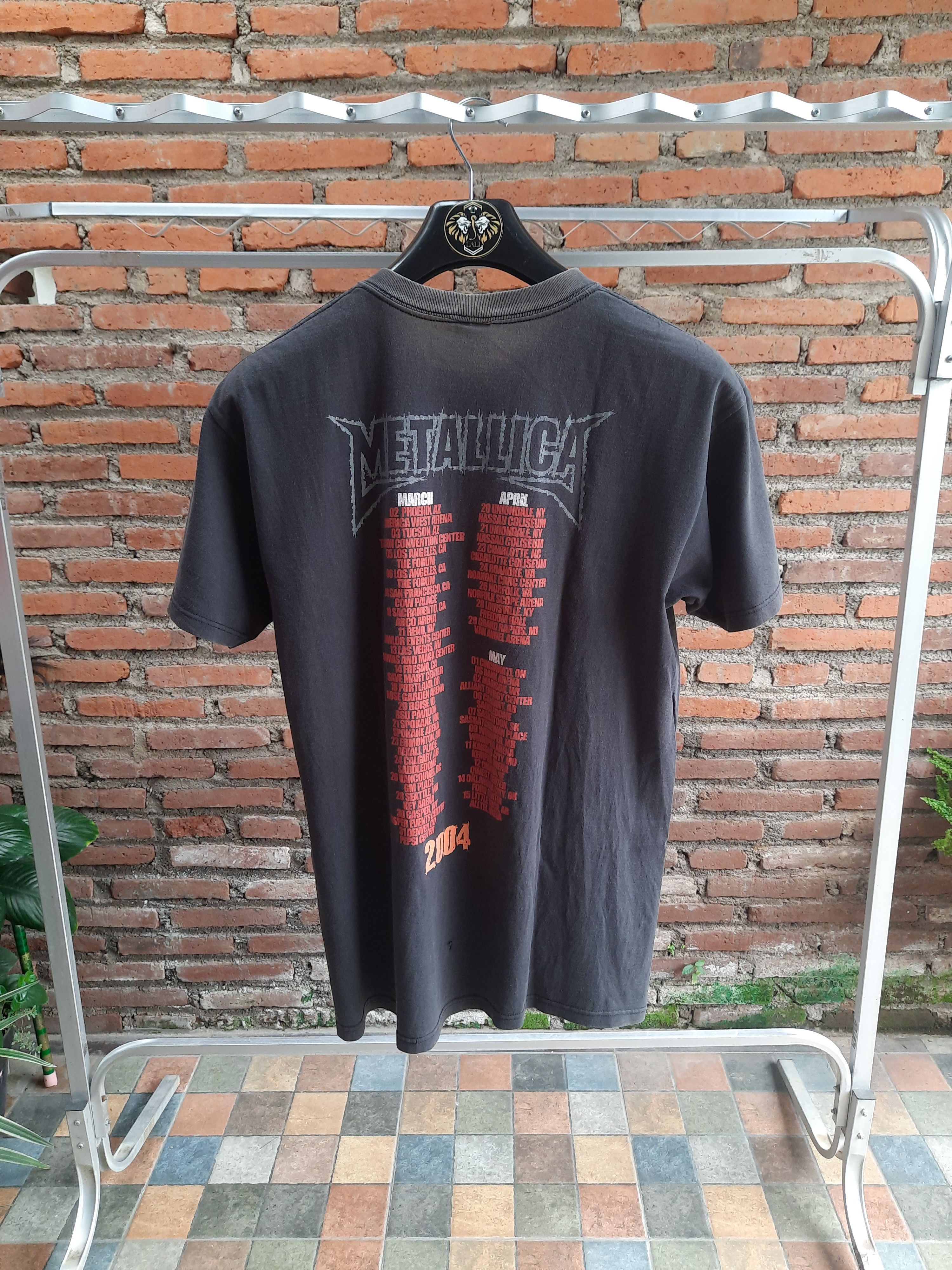 Band Tees × Metallica Metallica St. Anger Tour 2004 Band Tee Size US L / EU 52-54 / 3 - 3 Thumbnail