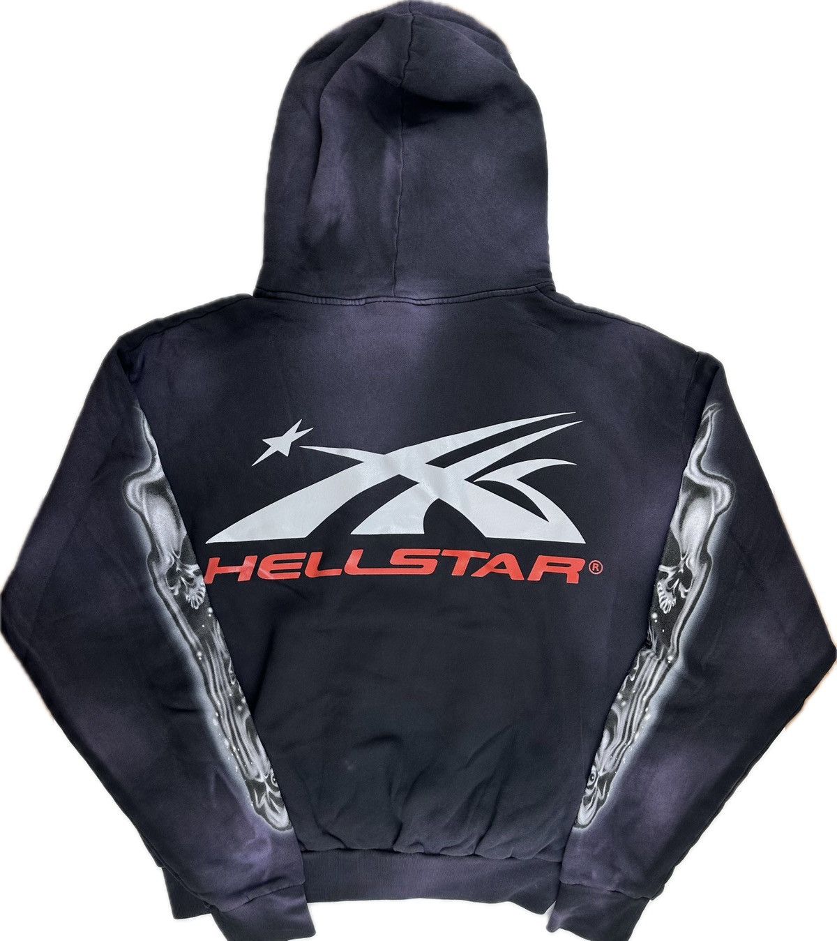 HELLSTAR Hellstar Airbrushed Skull Hoodie Size US L / EU 52-54 / 3 - 3 Thumbnail