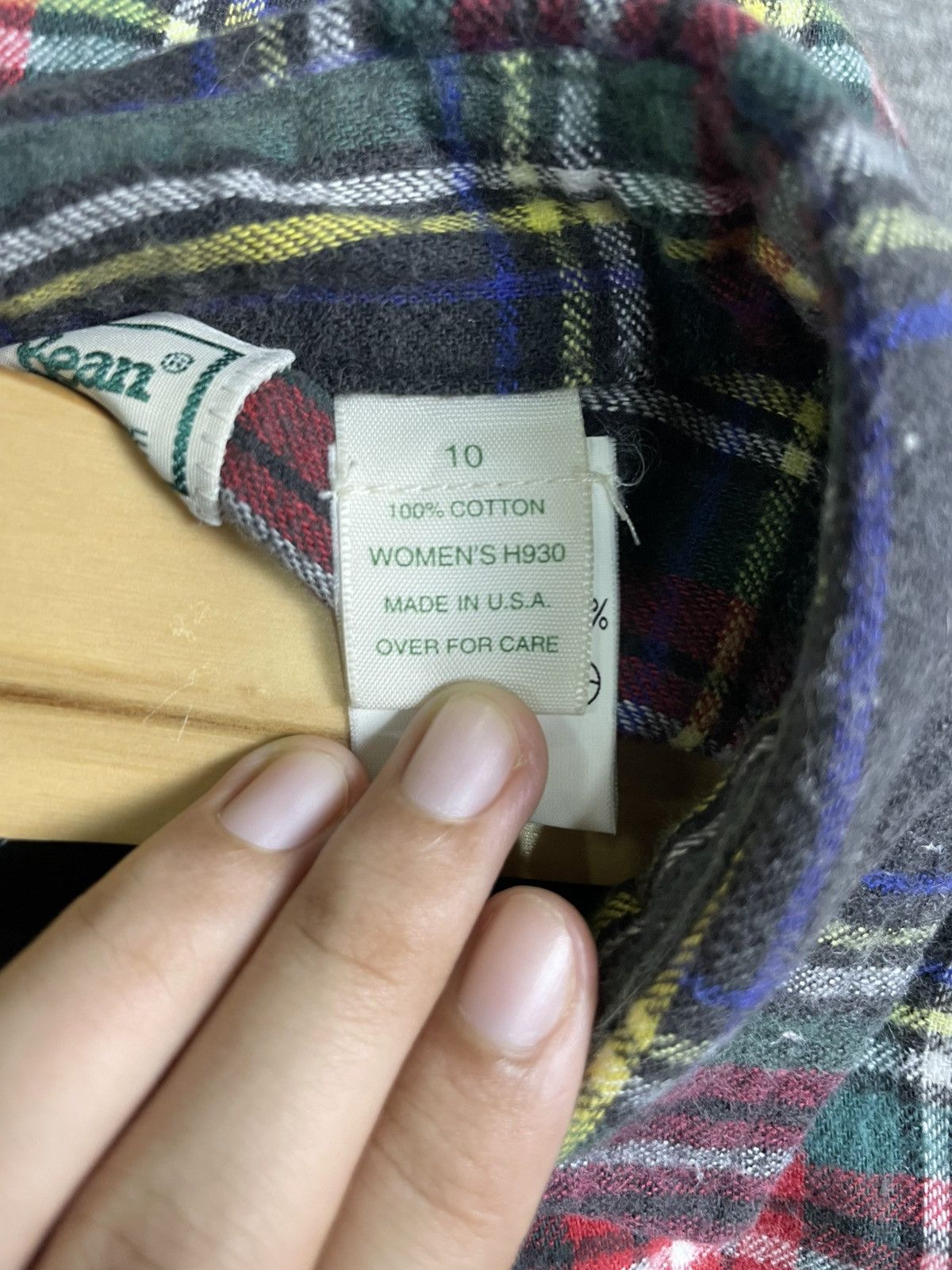 L.L. Bean × Vintage L.L Bean x Vintage Long Sleeve Flannel (24) Size US S / EU 44-46 / 1 - 6 Thumbnail