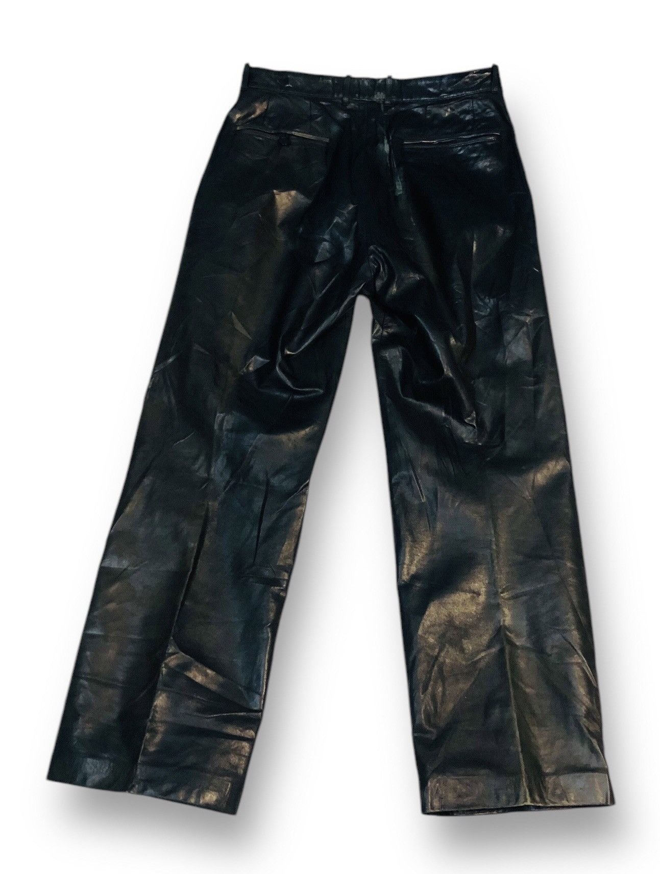 Japanese Brand Art Glenhill Leather Pants (5) Size US 29 - 2 Thumbnail