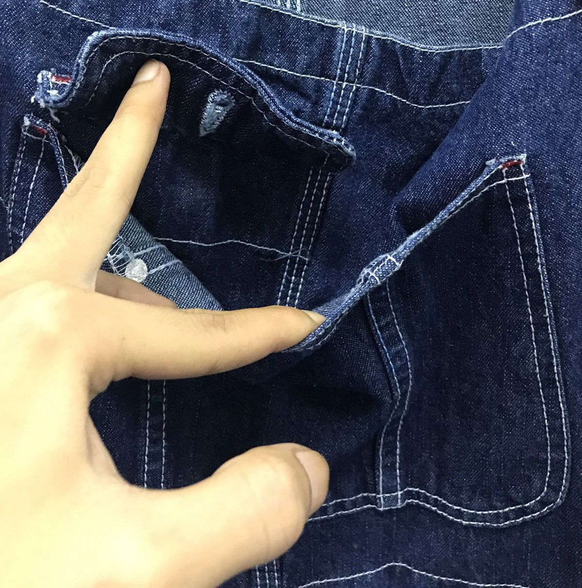 Request Jeans × Vintage Vintage Request Overall Size US 34 / EU 50 - 7 Thumbnail