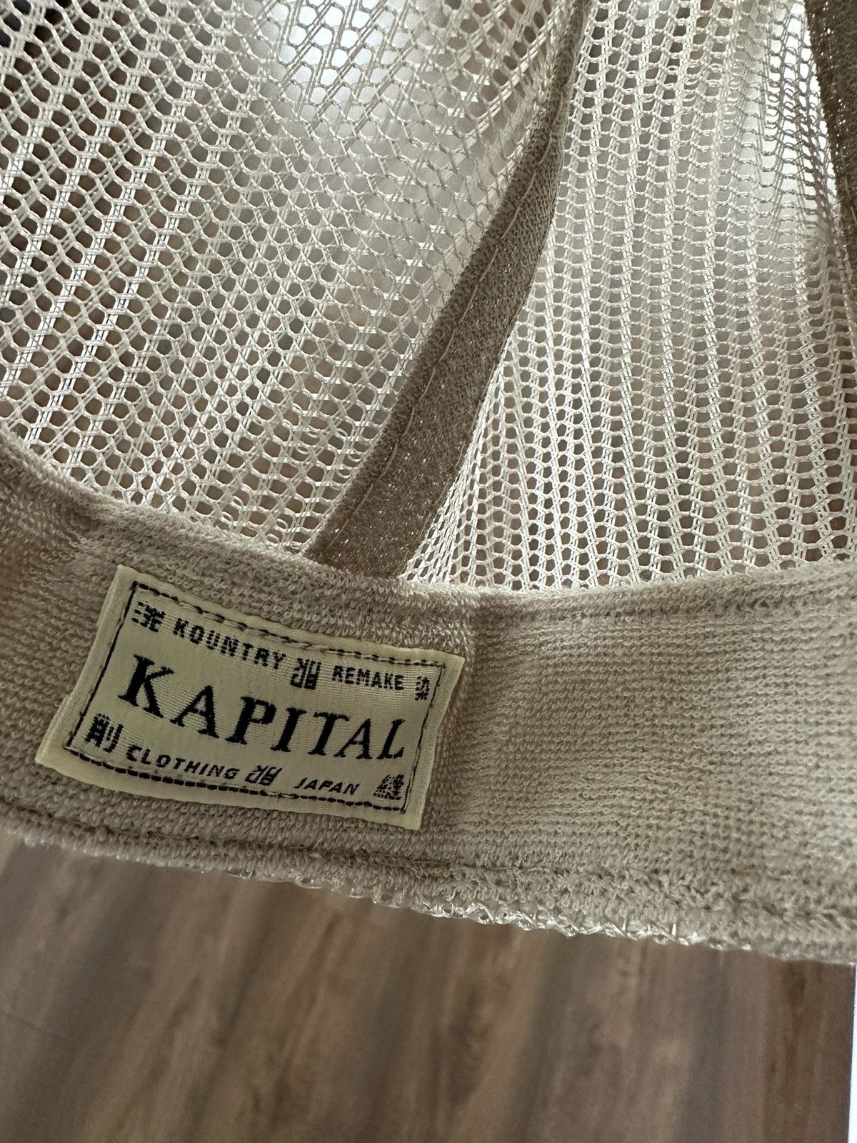 Kapital Kapital Laundry Shrink Trucker Hat Size ONE SIZE - 13 Thumbnail