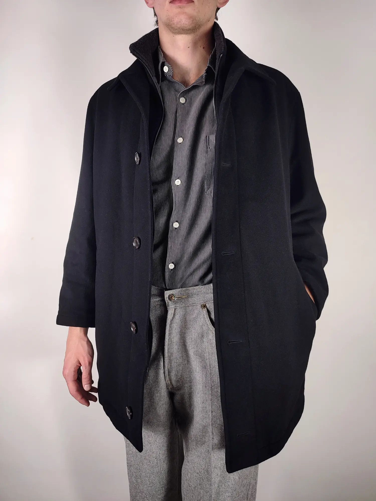 Hugo Boss Hugo Boss Light Puffer Wool Coat Jacket Size US M / EU 48-50 / 2 - 6 Thumbnail