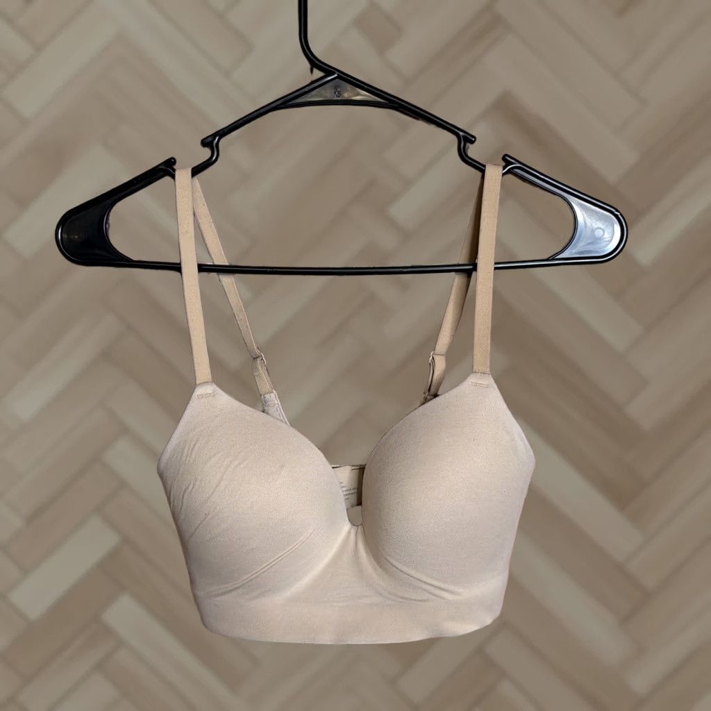 Vintage Soma Enbliss Wireless Bra 32C Beige Lightly Lined T-Shirt Bra Women Size ONE SIZE - 1 Thumbnail