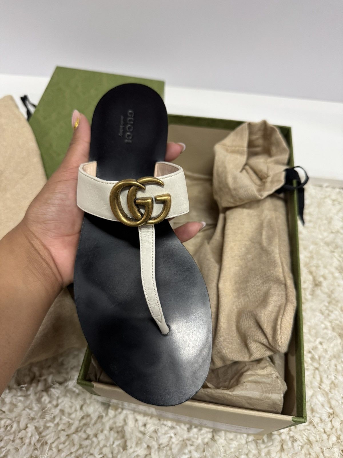Gucci Gucci Thong Sandal Size US 9.5 / IT 39.5 - 4 Thumbnail