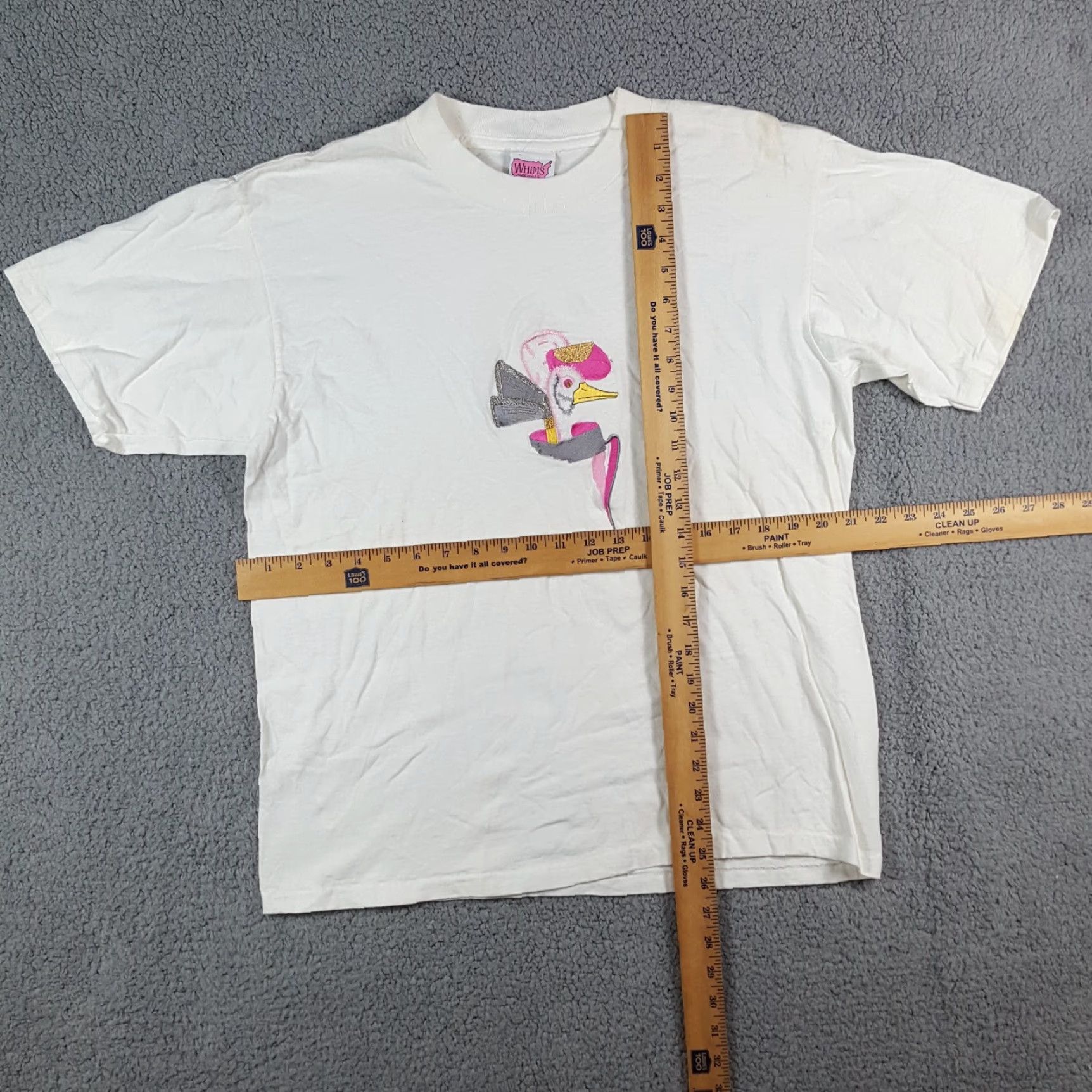 Pinko VINTAGE 90s Golf Duck T-Shirt Women Large Retro Preppy Cotton Short Sleeve Casual Size L / US 10 / IT 46 - 7 Thumbnail