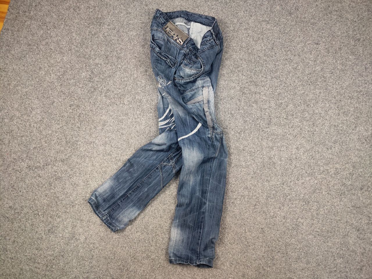 If Six Was Nine Vintage if six was nine style Opium Kosmo Japan baggy Jeans Size US 34 / EU 50 - 3 Thumbnail