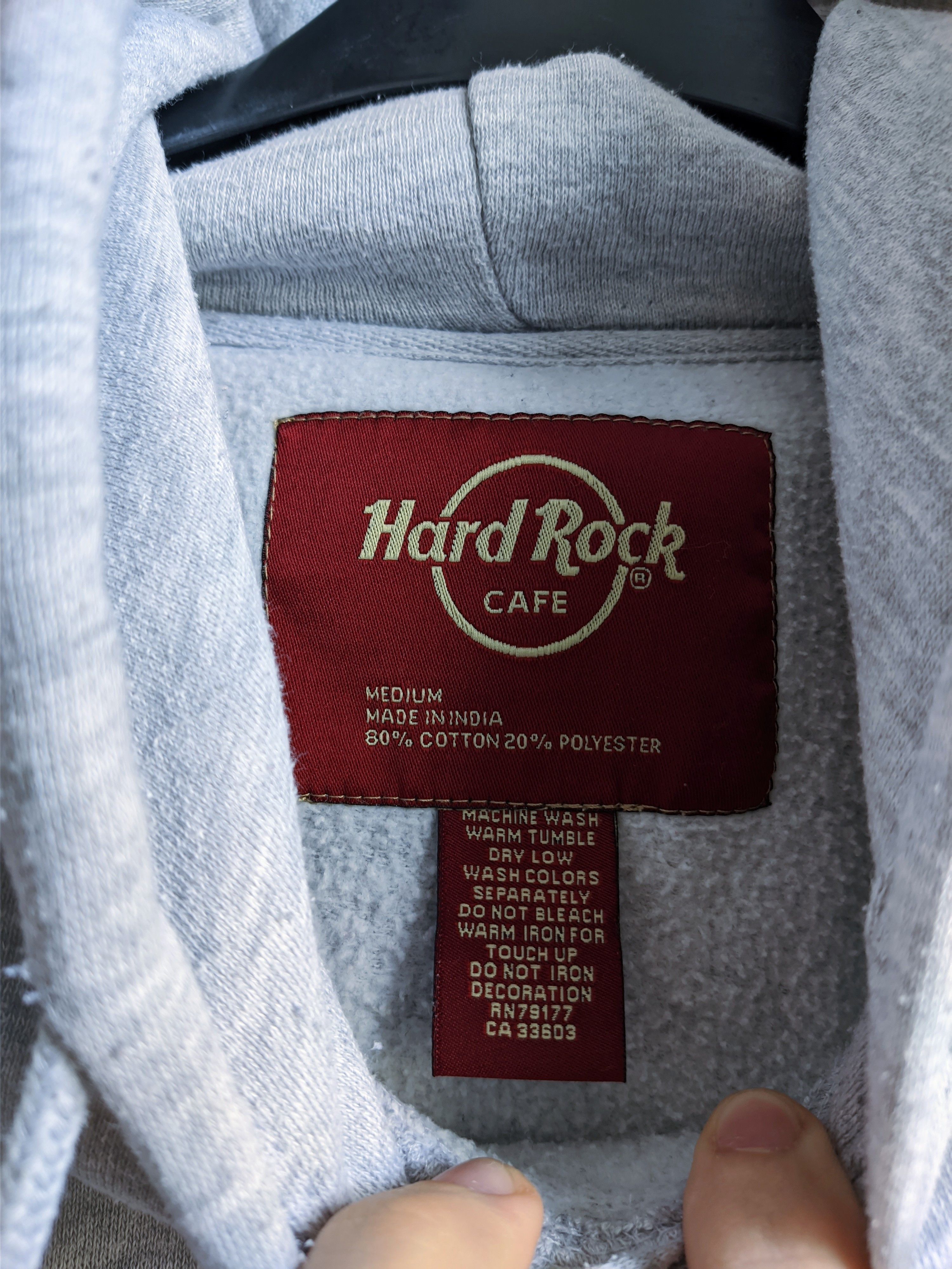 Hard Rock Cafe Hard Rock Cafe hoodie manchester Size US M / EU 48-50 / 2 - 3 Thumbnail