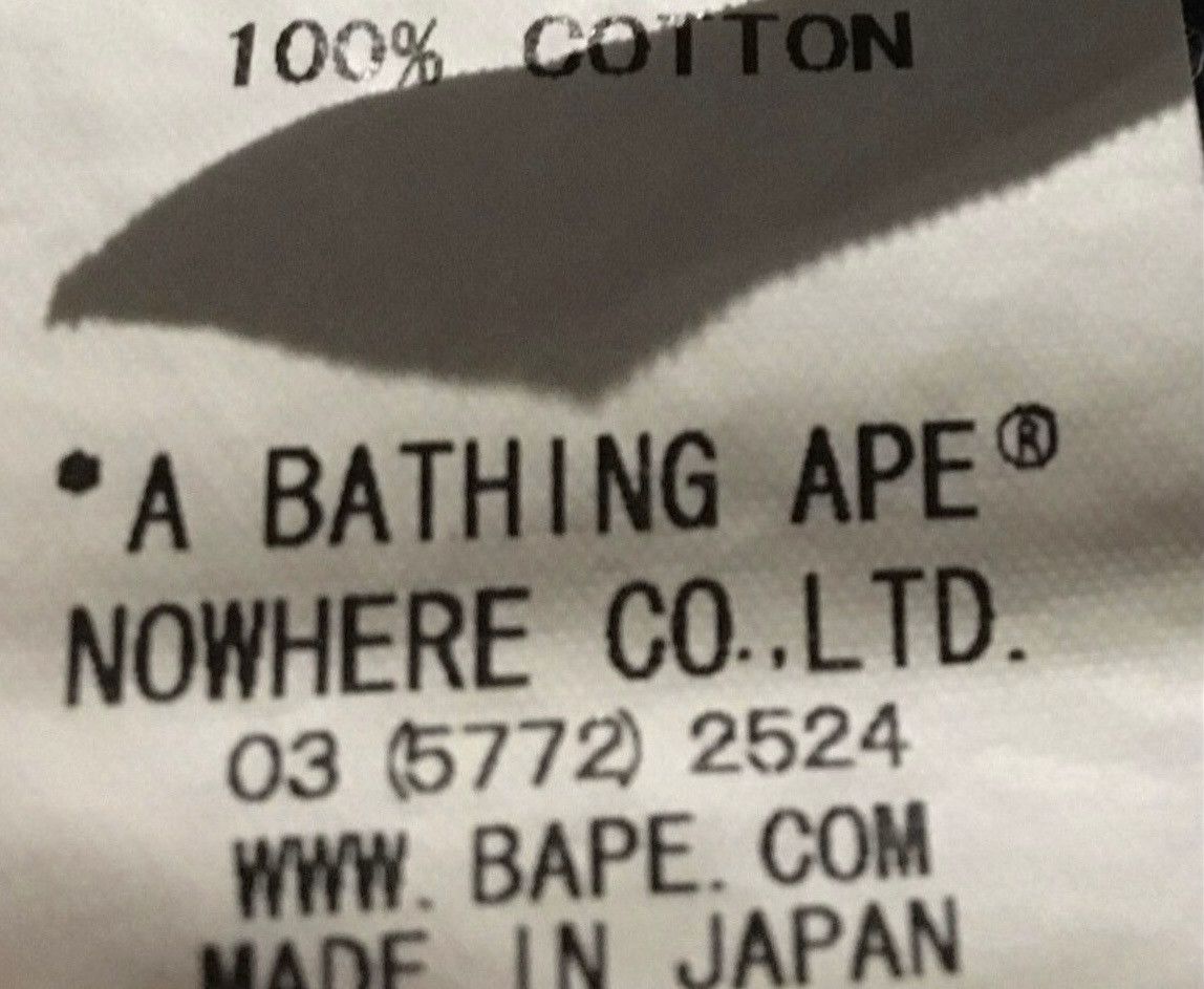Bape Bape crew neck pullover sweatshirt Size US M / EU 48-50 / 2 - 6 Thumbnail