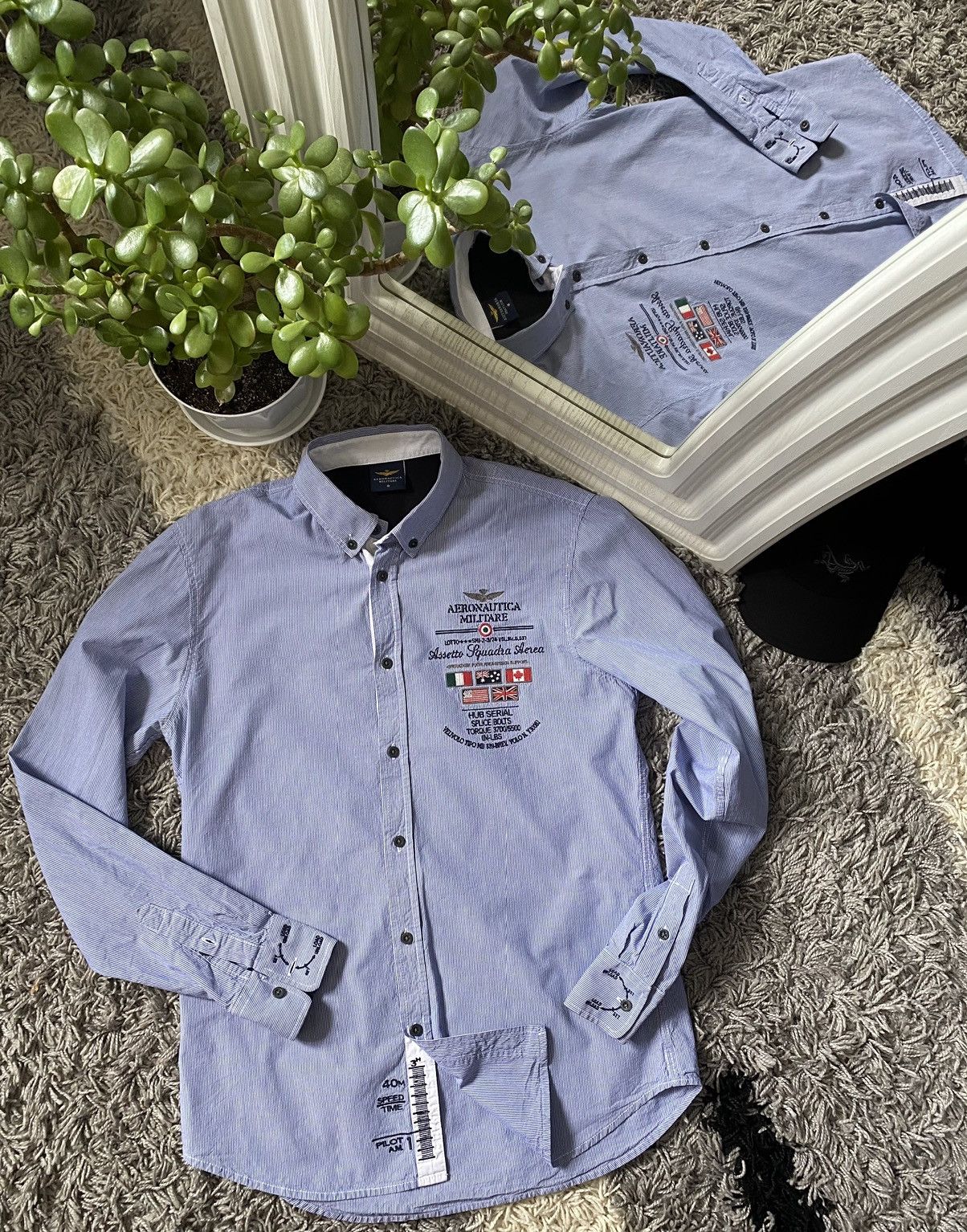 Aeronautica Militare Aeronautica Militare pilot shirt button down Size US L / EU 52-54 / 3 - 1 Thumbnail